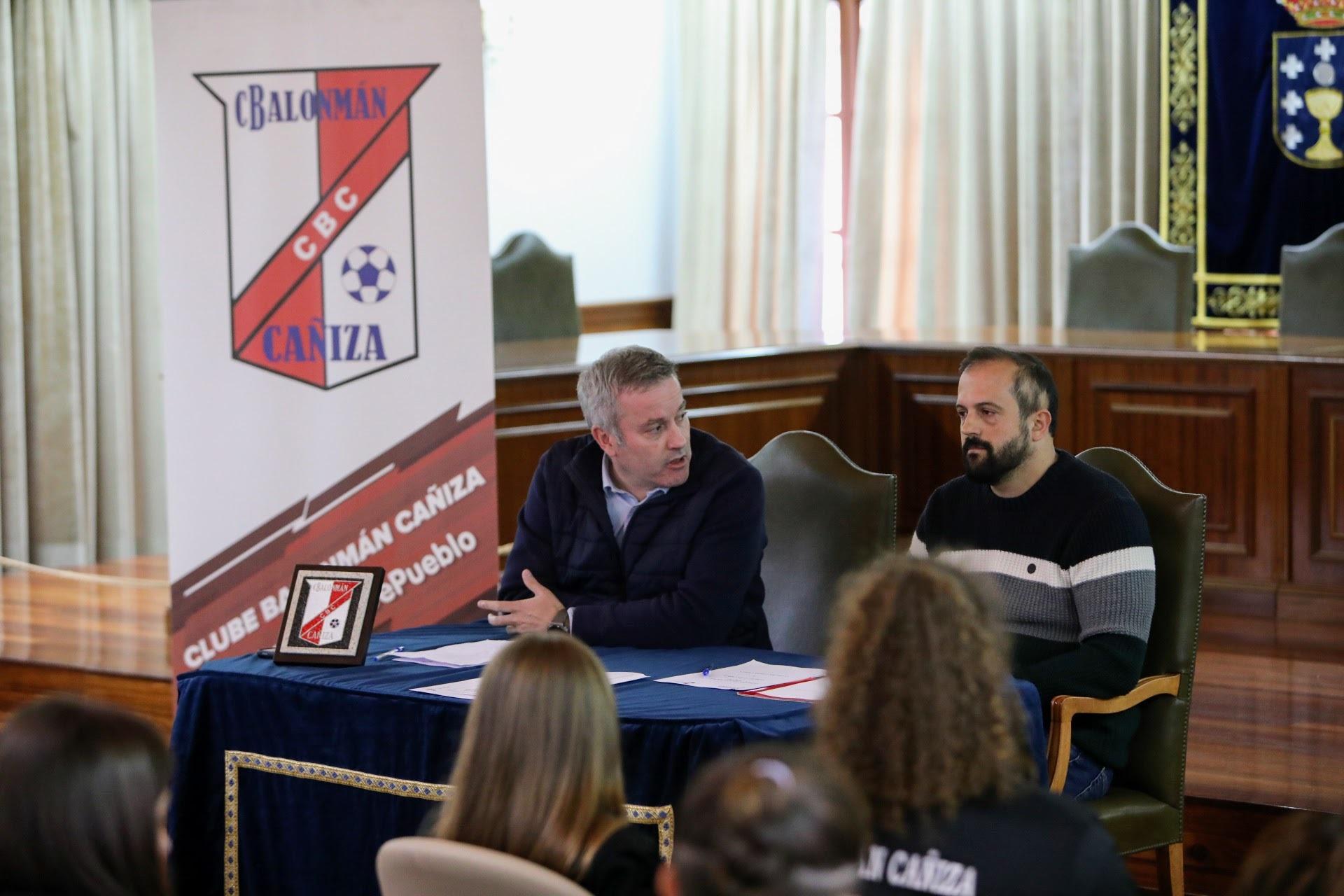 Firma del primer Convenio de colaboración entre el Ayuntamiento de A Cañiza y el CBC Cañiza  imagen 3