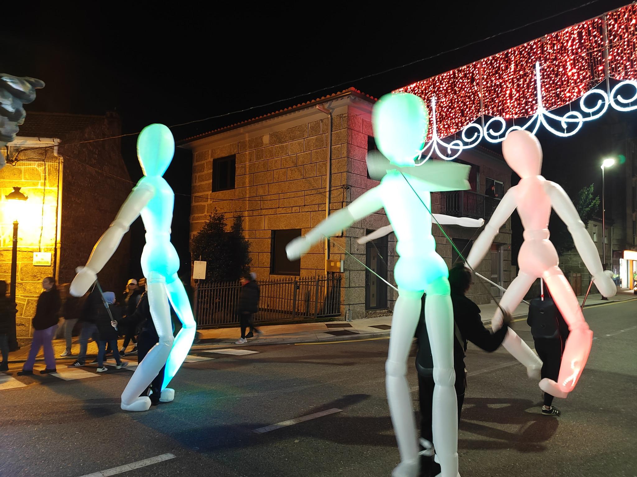 Cabalgata de Reis 2023. Imaxes do desfile polas rúas da Vila