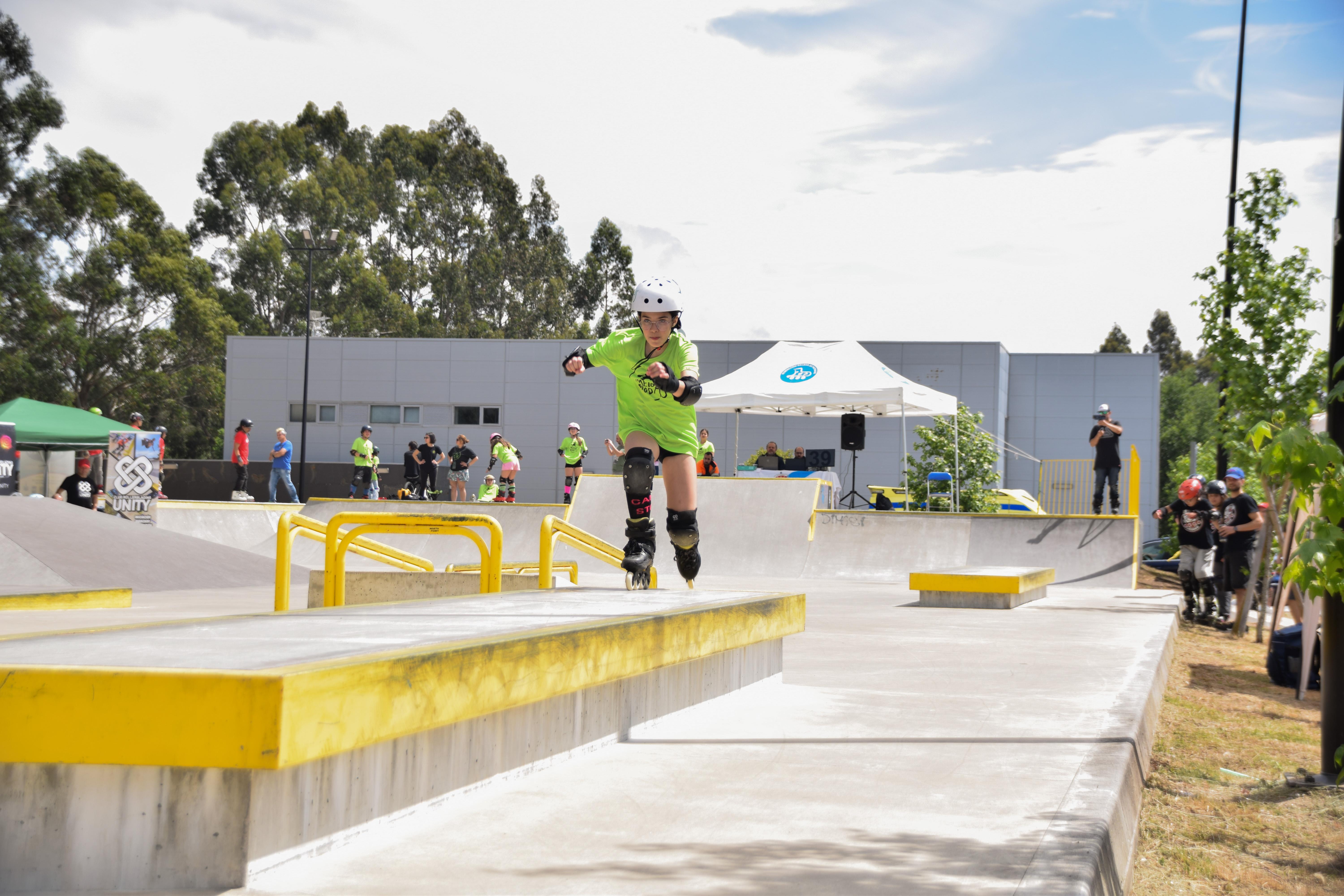 O Skatepark da Cañiza acolleu esta fin de semana a II edición do Campionato Galego de Roller Freestyle Street 2025