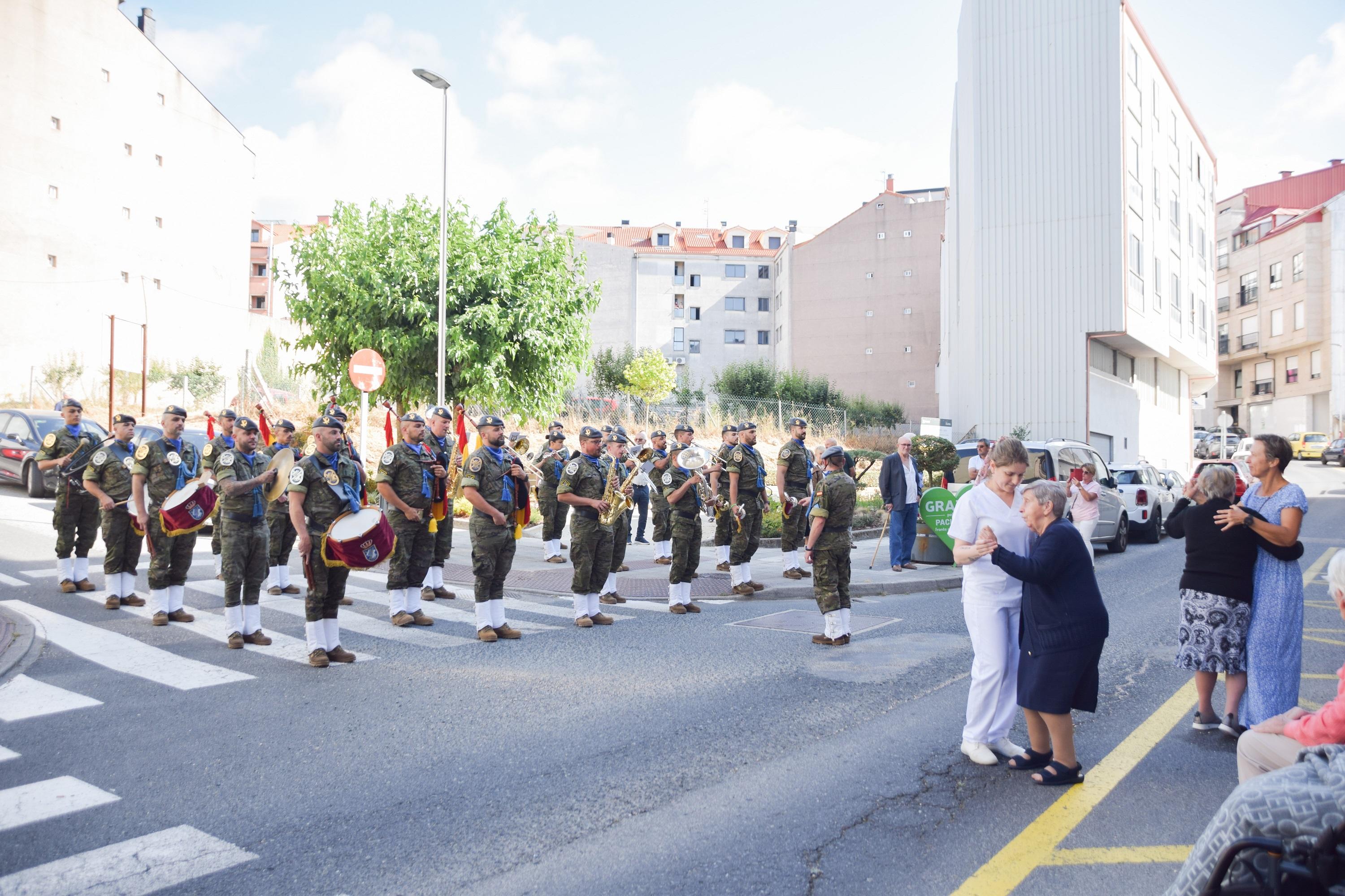 A Cañiza celebrou con devoción a festividade na honra do Santísimo Cristo da Agonía