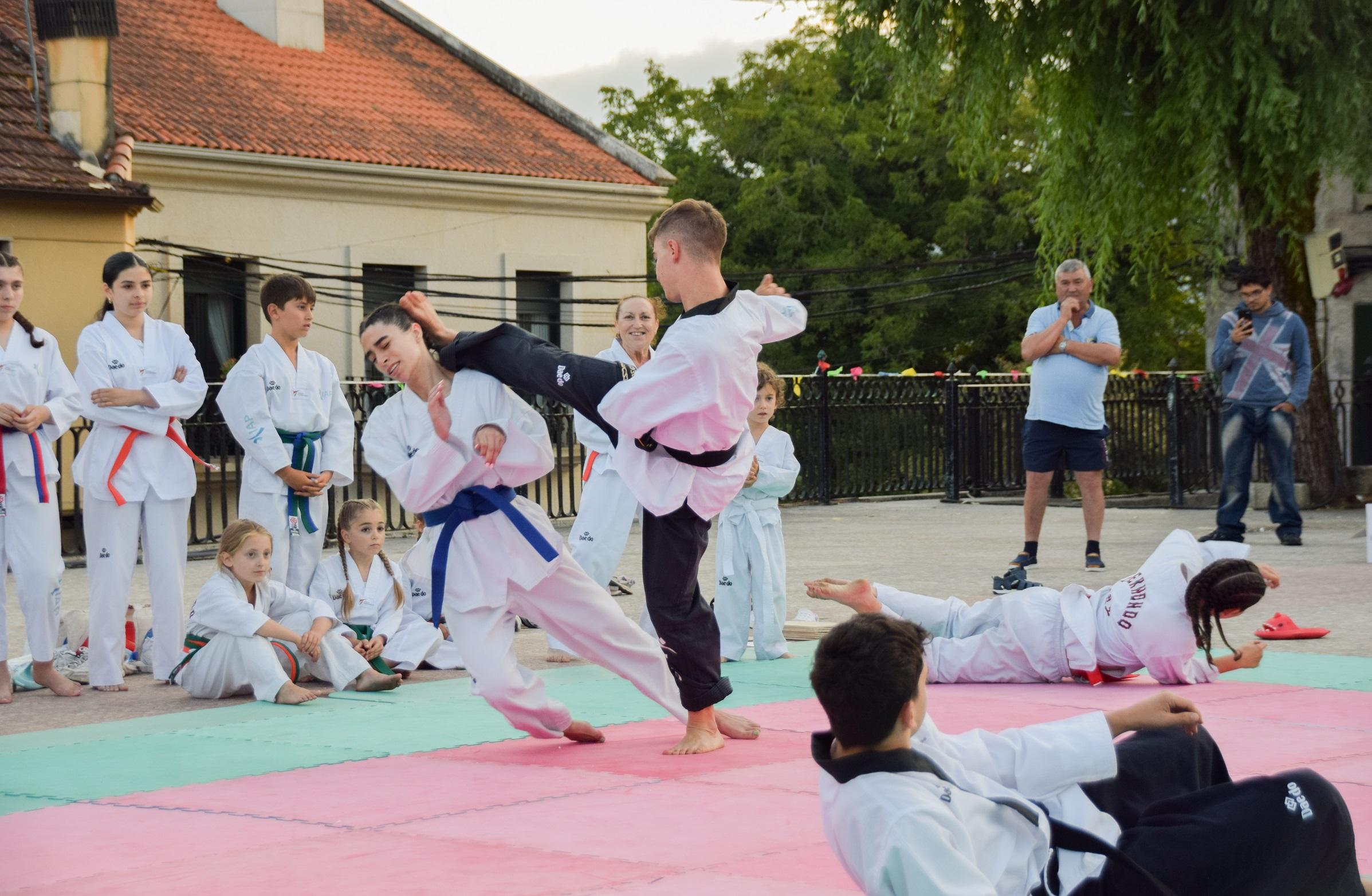 Exhibición do Alumnado da Escola Municipal de Taekwondo