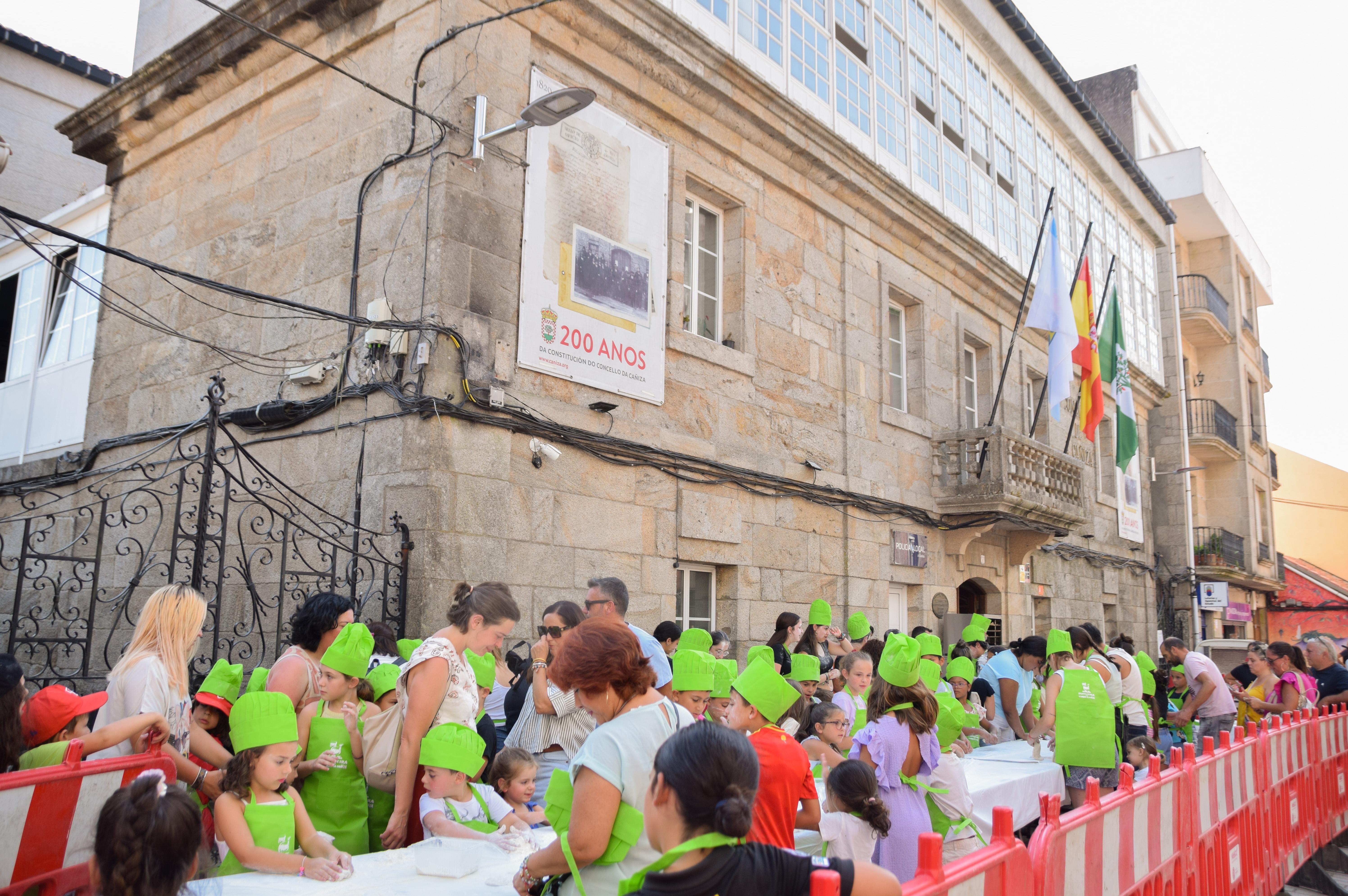 Obradoiro de pan e de preparación do «Bocata de xamón xigante» para toda a familia