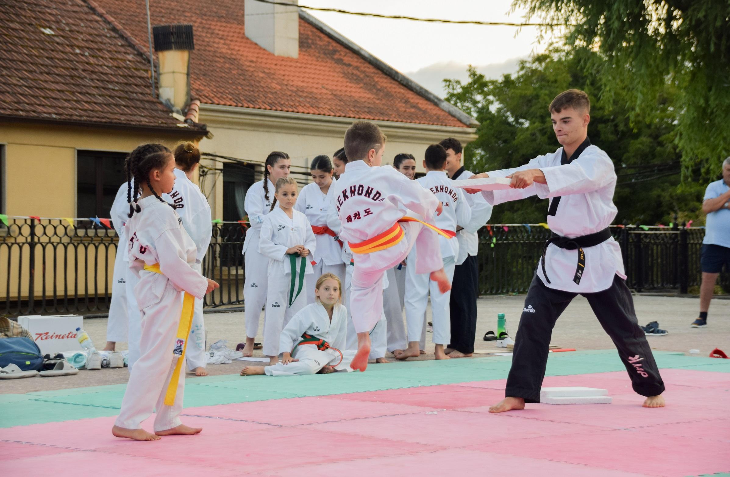 Exhibición do Alumnado da Escola Municipal de Taekwondo