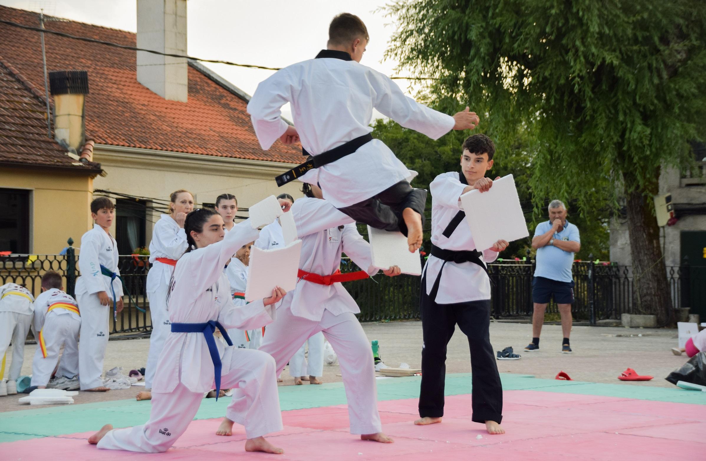 Exhibición do Alumnado da Escola Municipal de Taekwondo