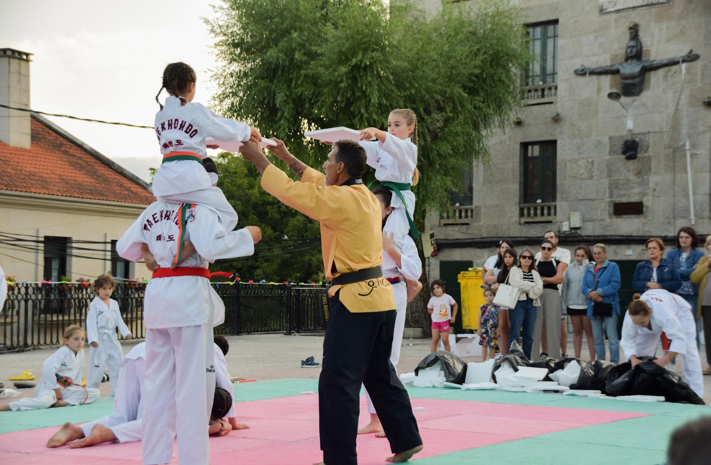 Exhibición do Alumnado da Escola Municipal de Taekwondo