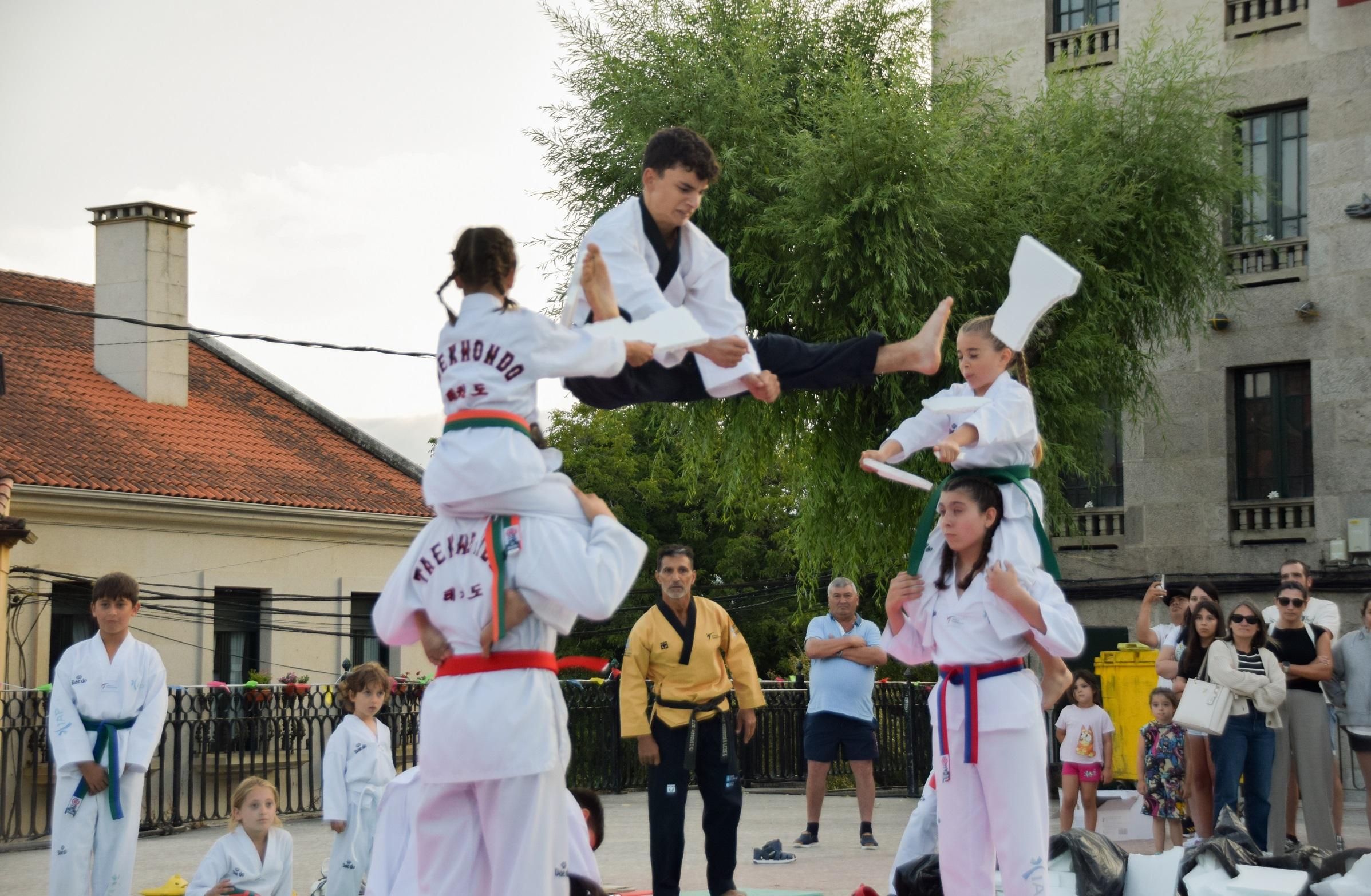 Exhibición do Alumnado da Escola Municipal de Taekwondo