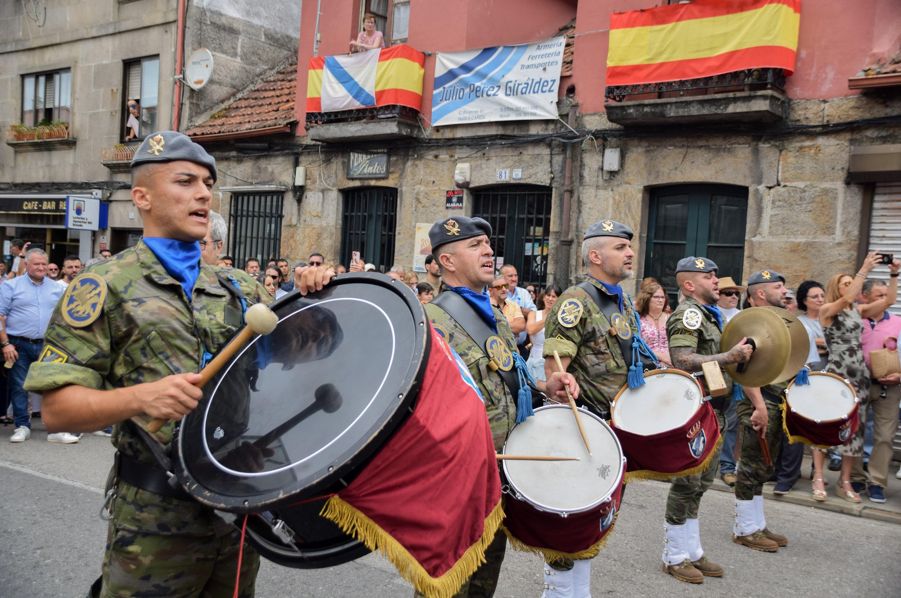 A Cañiza celebrou con devoción a festividade na honra do Santísimo Cristo da Agonía