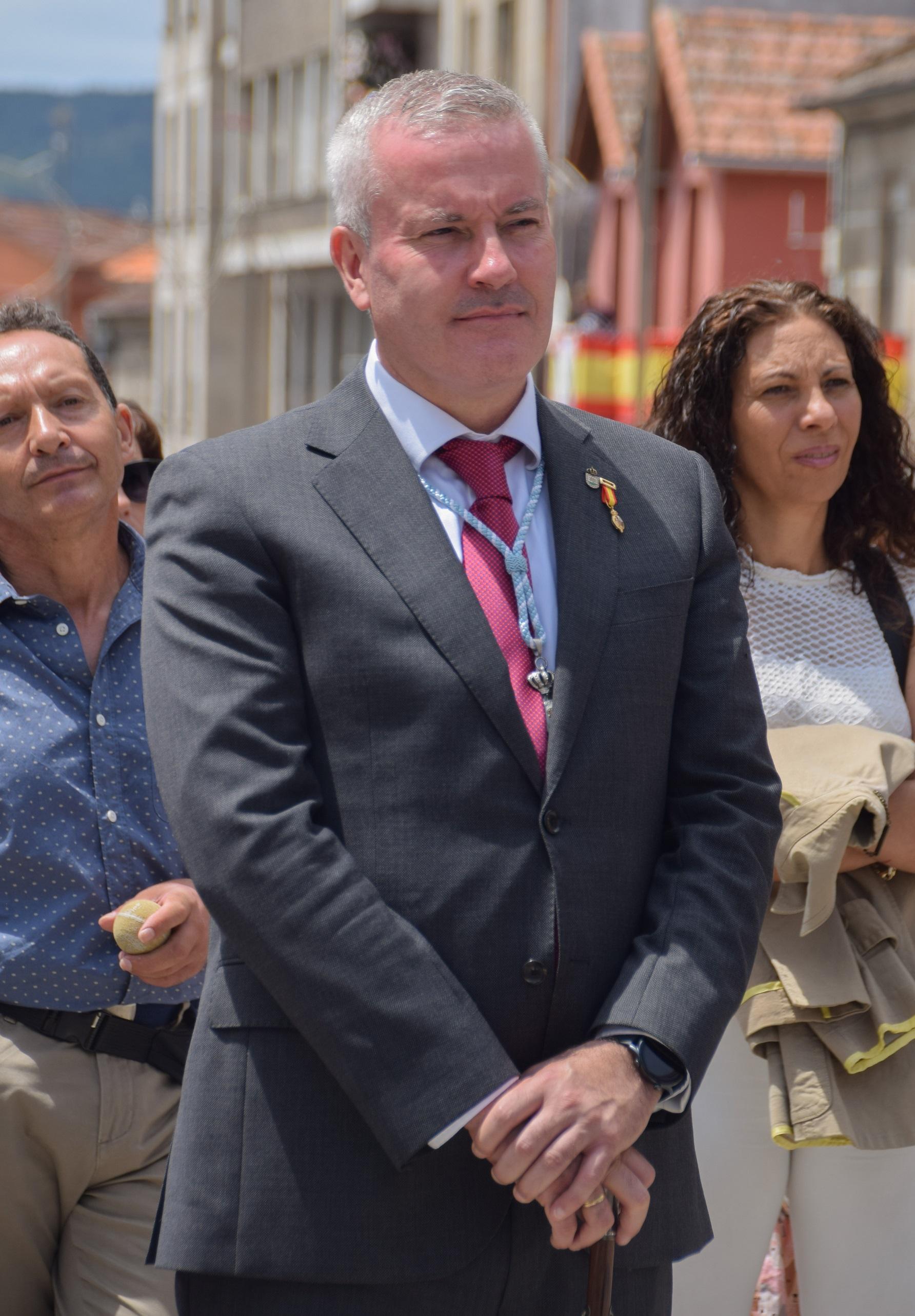 A Cañiza celebrou con devoción a festividade na honra do Santísimo Cristo da Agonía