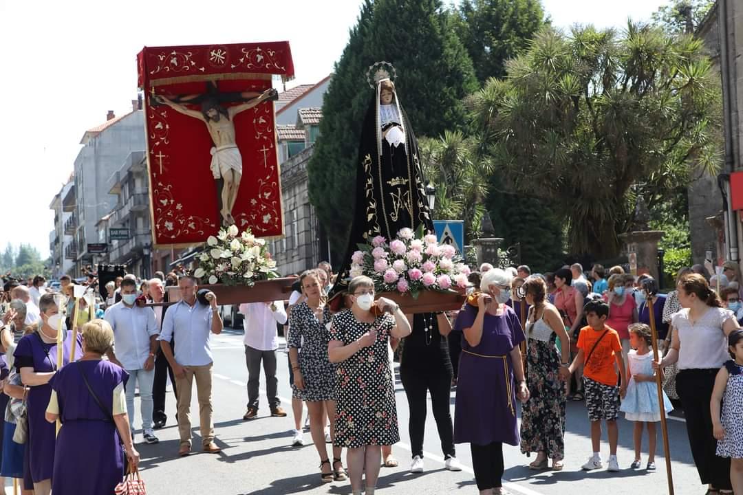 Procesión do Santo Cristo da Agonía. 10 de xullo de 2022