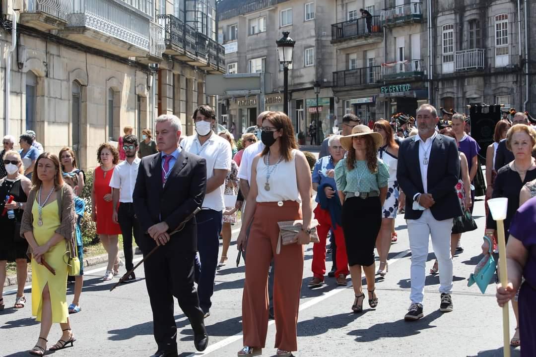 O Alcalde e a Corporación Municipal asistiron aos oficios relixiosos na honra do Santo Cristo da Agonía