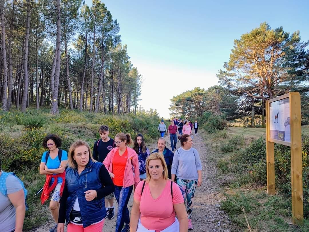 Ruta  de sendeirismo de «Fontefría PR-G 206», incluida no Plan de Reordenación de Sendeiros da Cañiza.