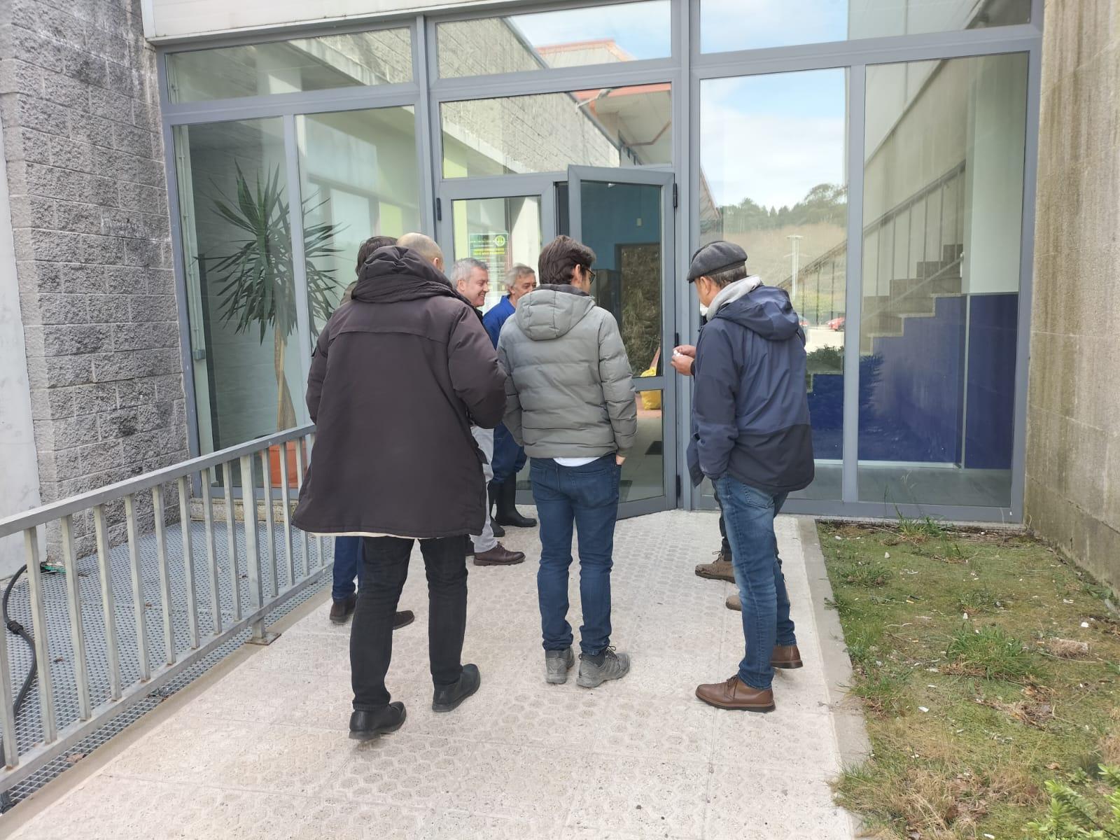 Reunión de traballo para a posta en marcha da piscina climatizada