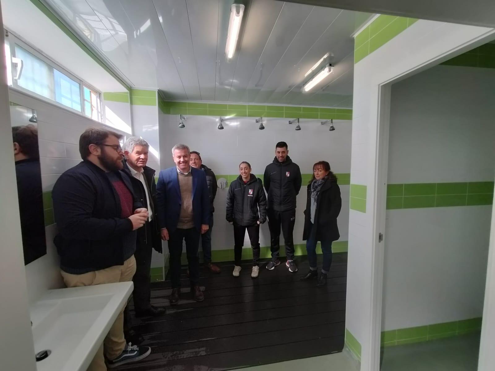O Concello renova os vestiarios do pavillón deportivo «CARBALLO DO MARCO» grazas ao PLAN CONCELLOS DA DEPUTACIÓN