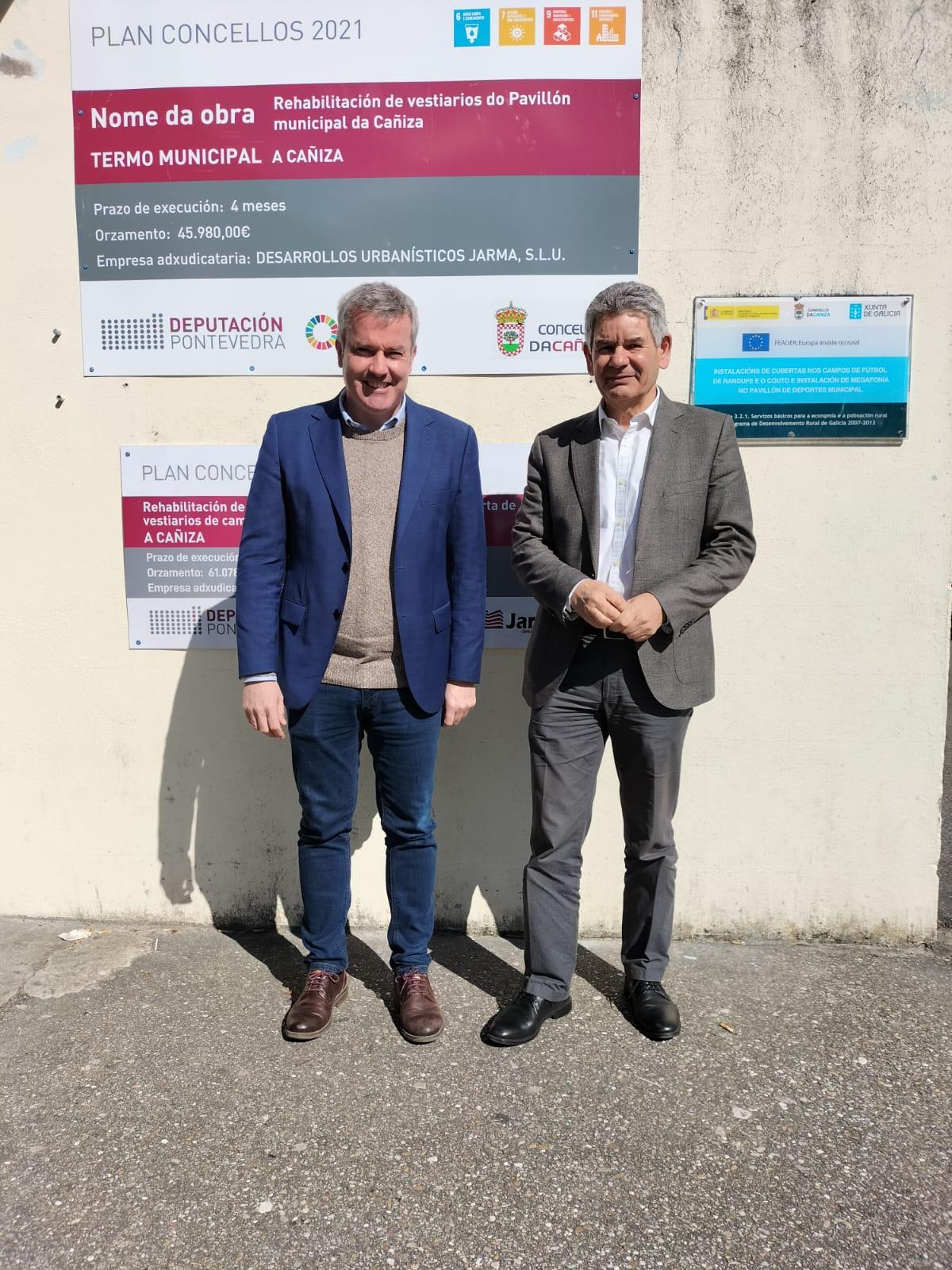 O Concello renova os vestiarios do pavillón deportivo «CARBALLO DO MARCO» grazas ao PLAN CONCELLOS DA DEPUTACIÓN