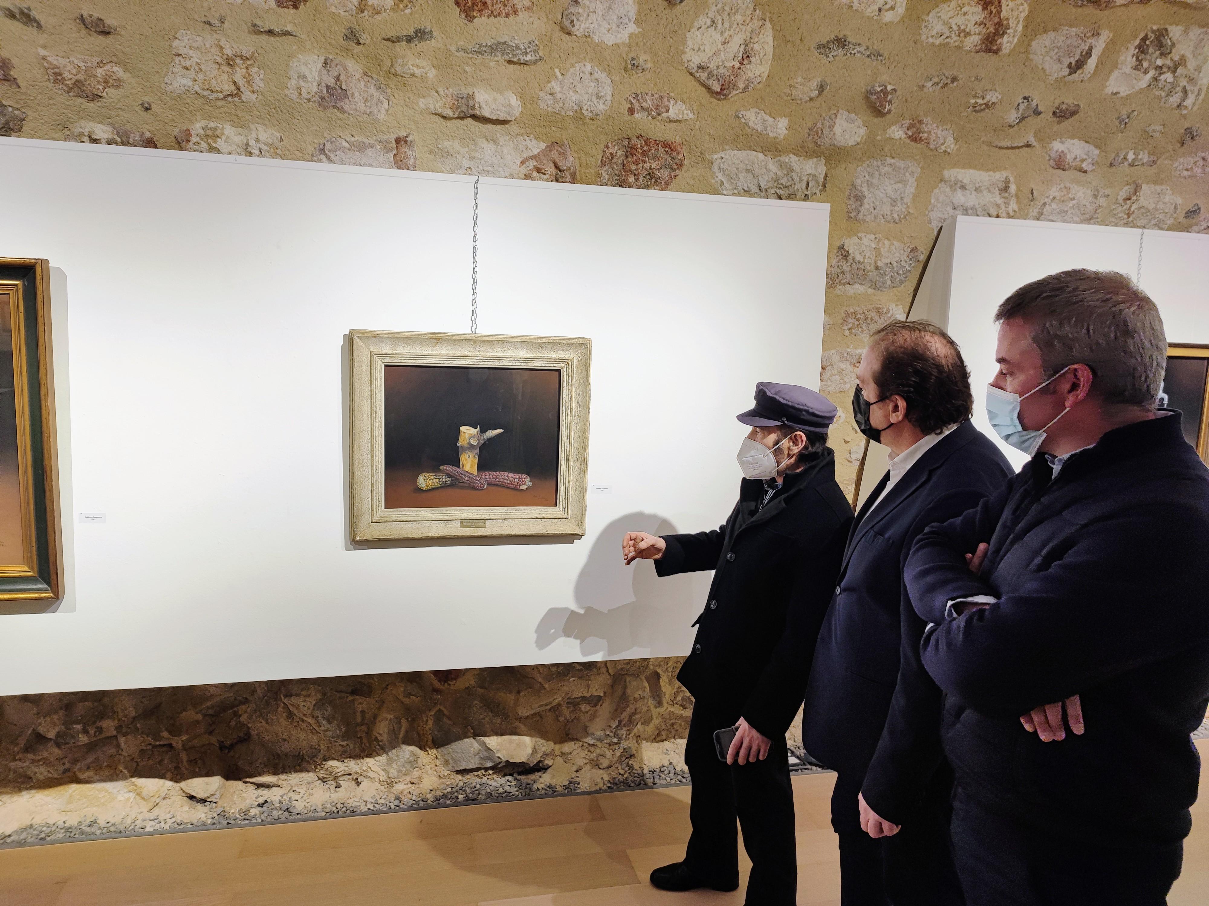 Diego de Giráldez, o noso veciño e gran pintor, escultor e anatomista inaugura exposición no Concello de Ávila