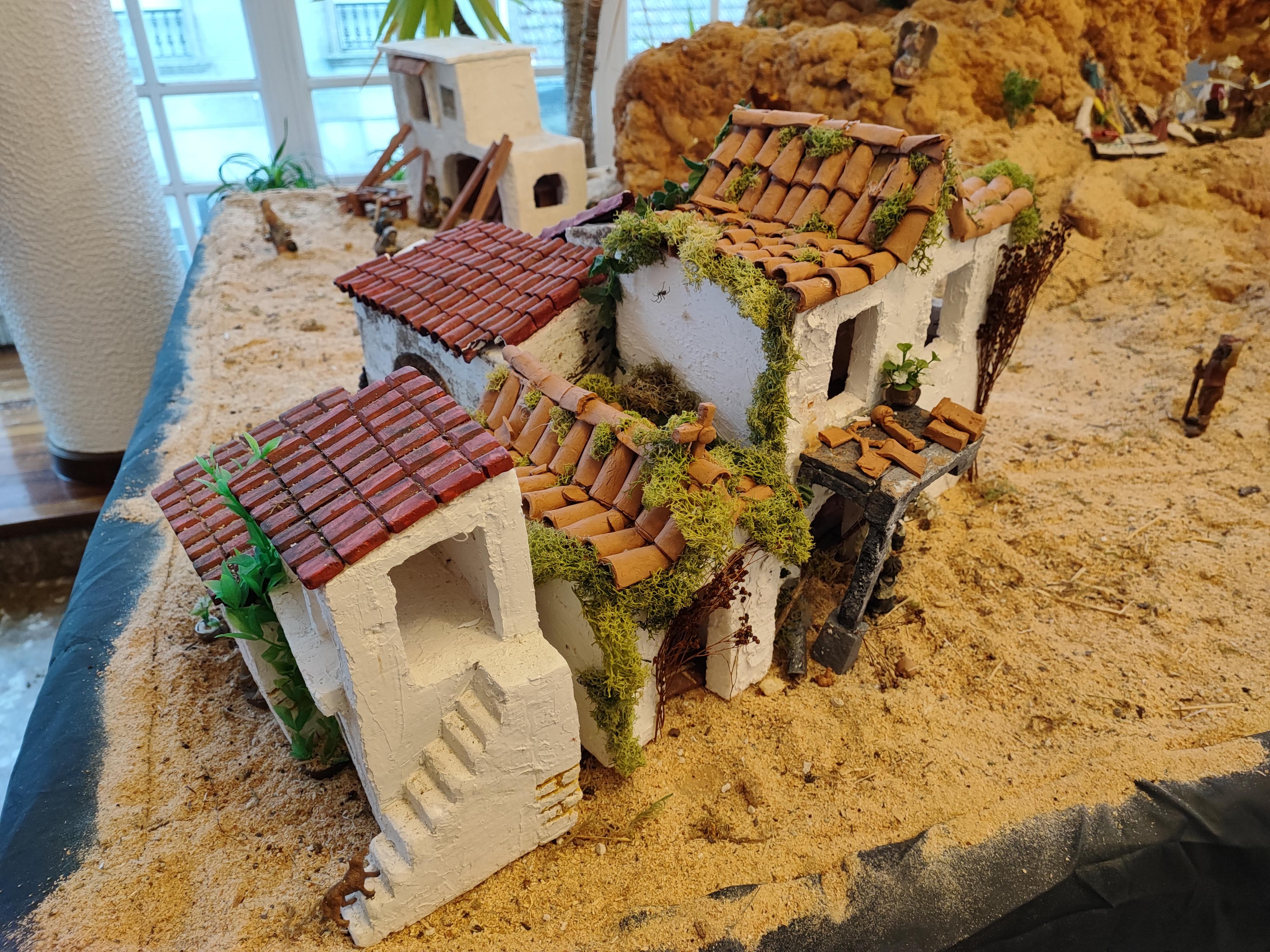 O tradicional Belén de Nadal xa se pode visitar na Casa Consistorial ata despois de Reis