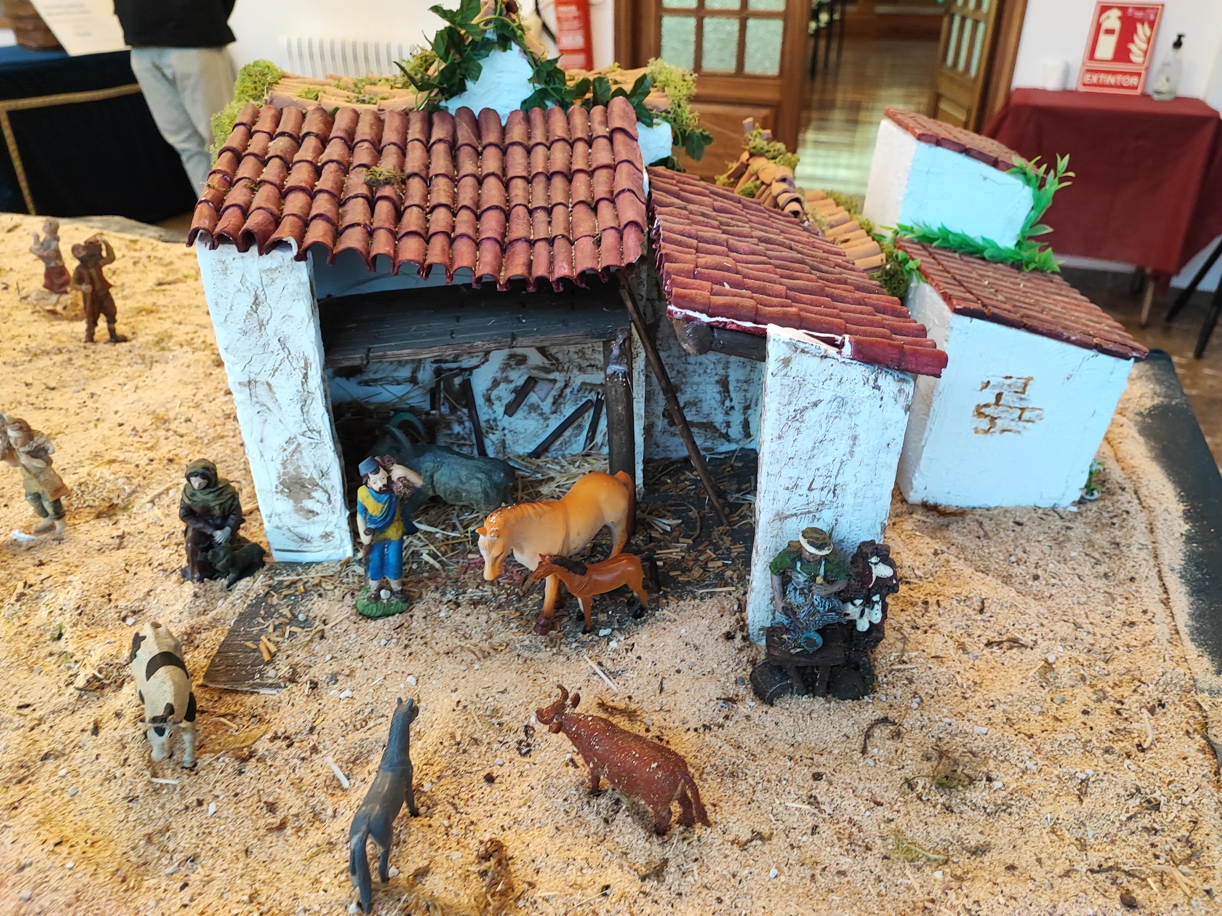 O tradicional Belén de Nadal xa se pode visitar na Casa Consistorial ata despois de Reis
