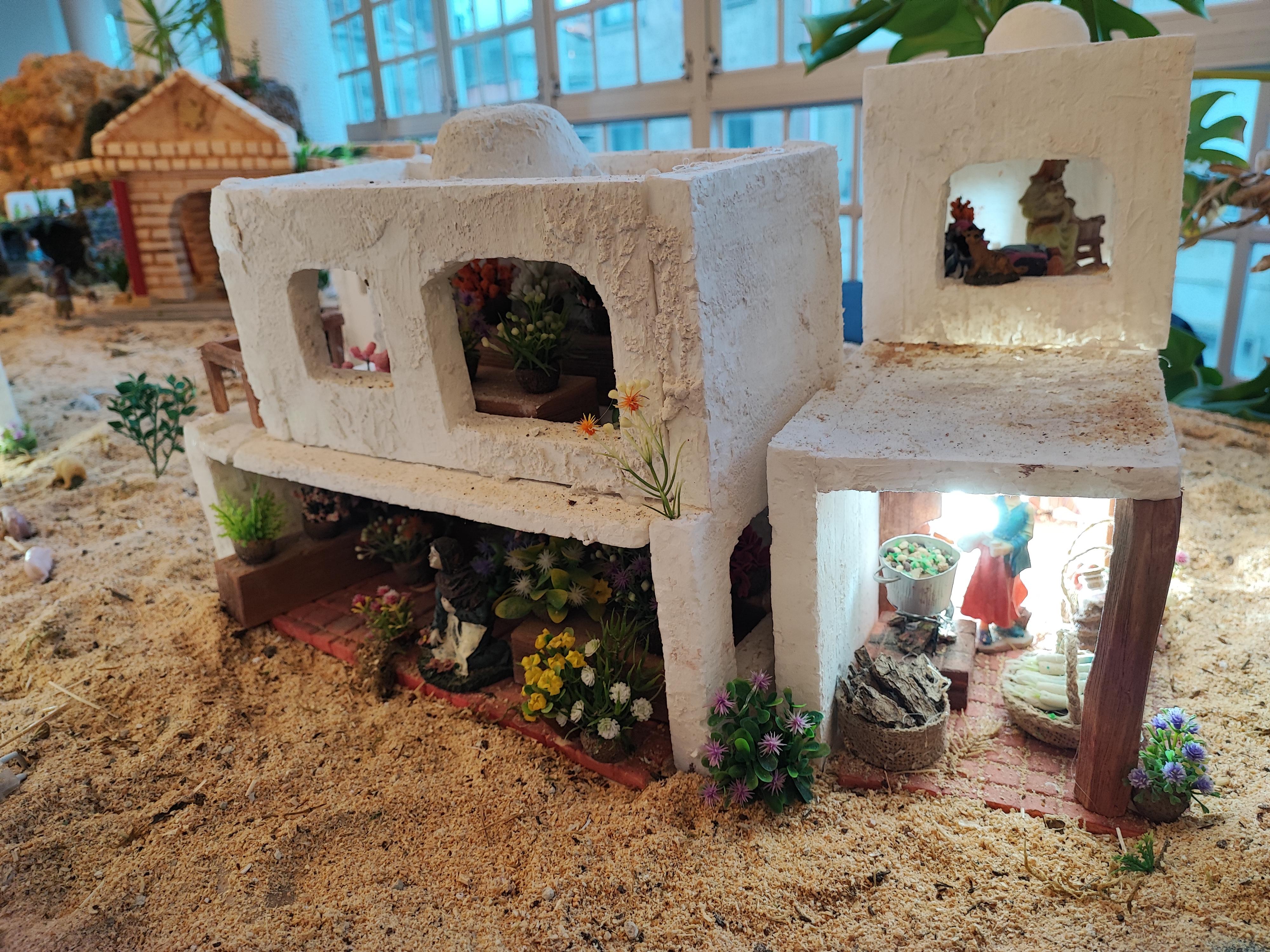 O tradicional Belén de Nadal xa se pode visitar na Casa Consistorial ata despois de Reis