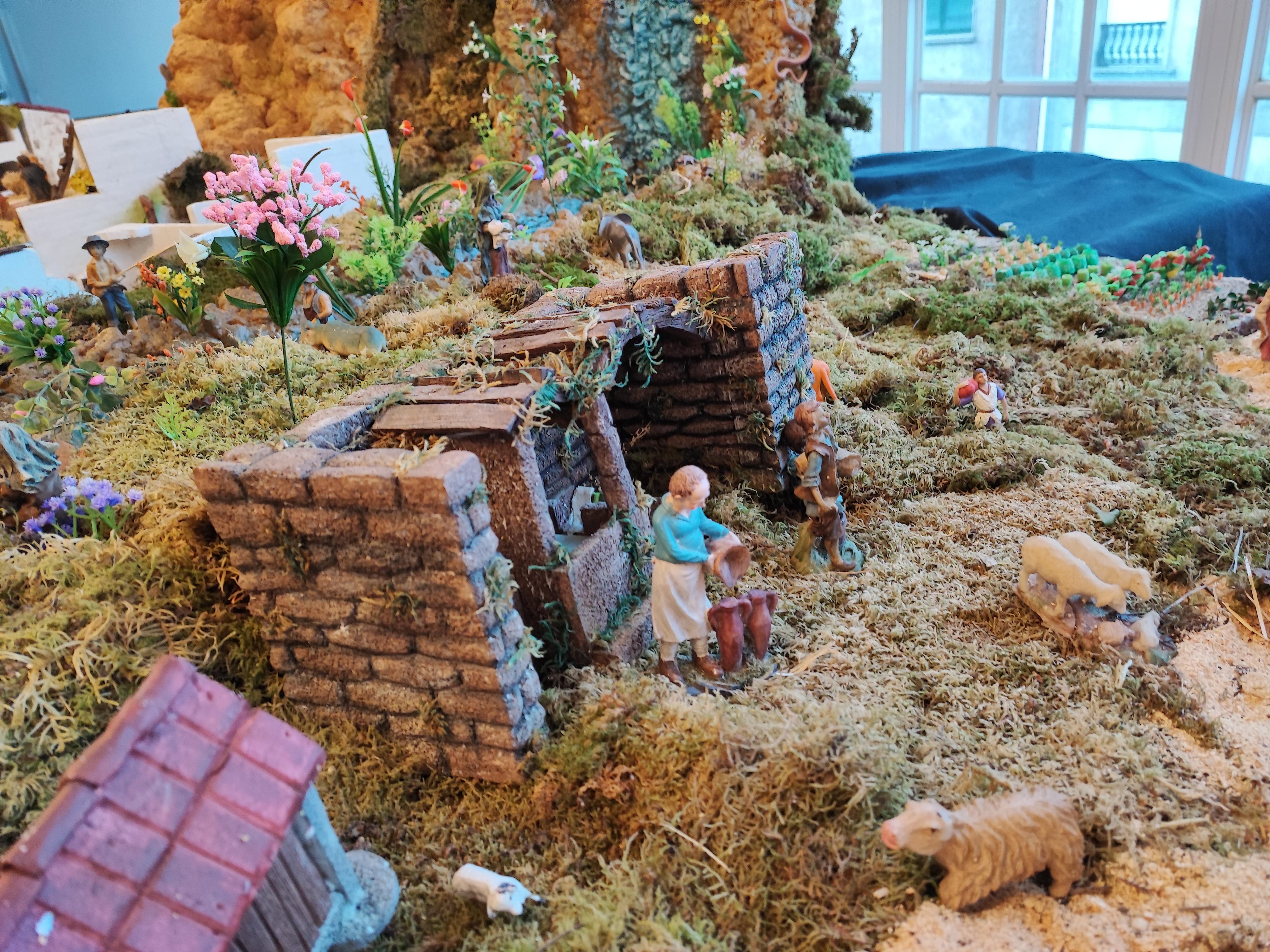 O tradicional Belén de Nadal xa se pode visitar na Casa Consistorial ata despois de Reis