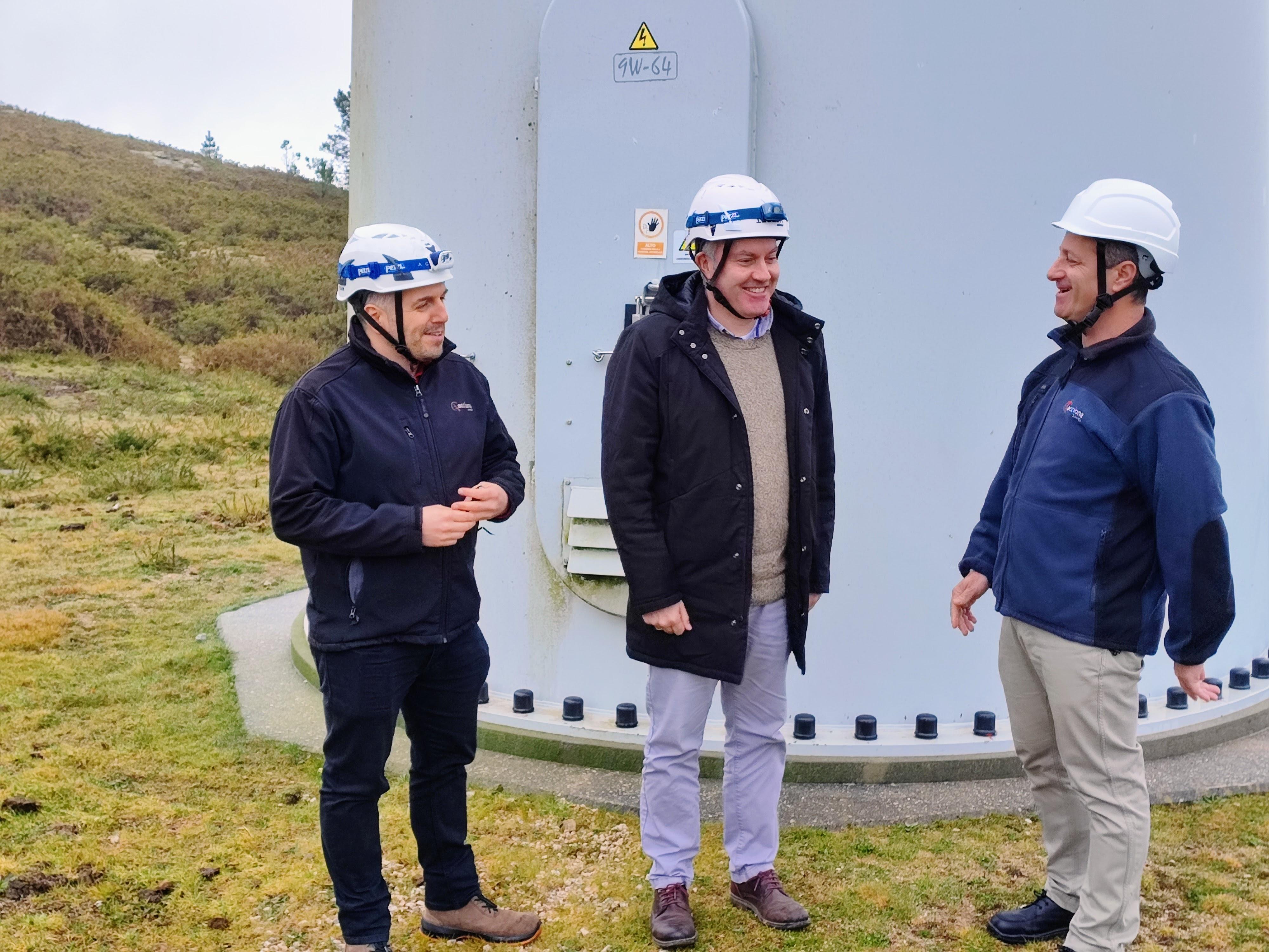 Visitamos as instalacións de «ACCIONA ENERGÍA» e o Parque Eólico DEVA