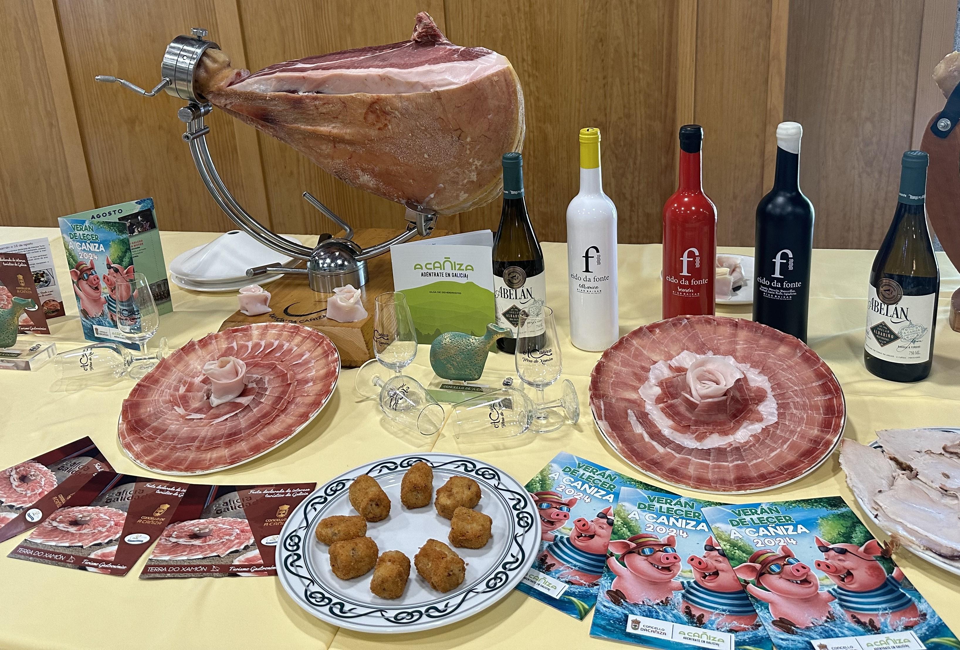A Cañiza presenta a súa 58 «Festa - Feira do Xamón». 15 de agosto de 2024