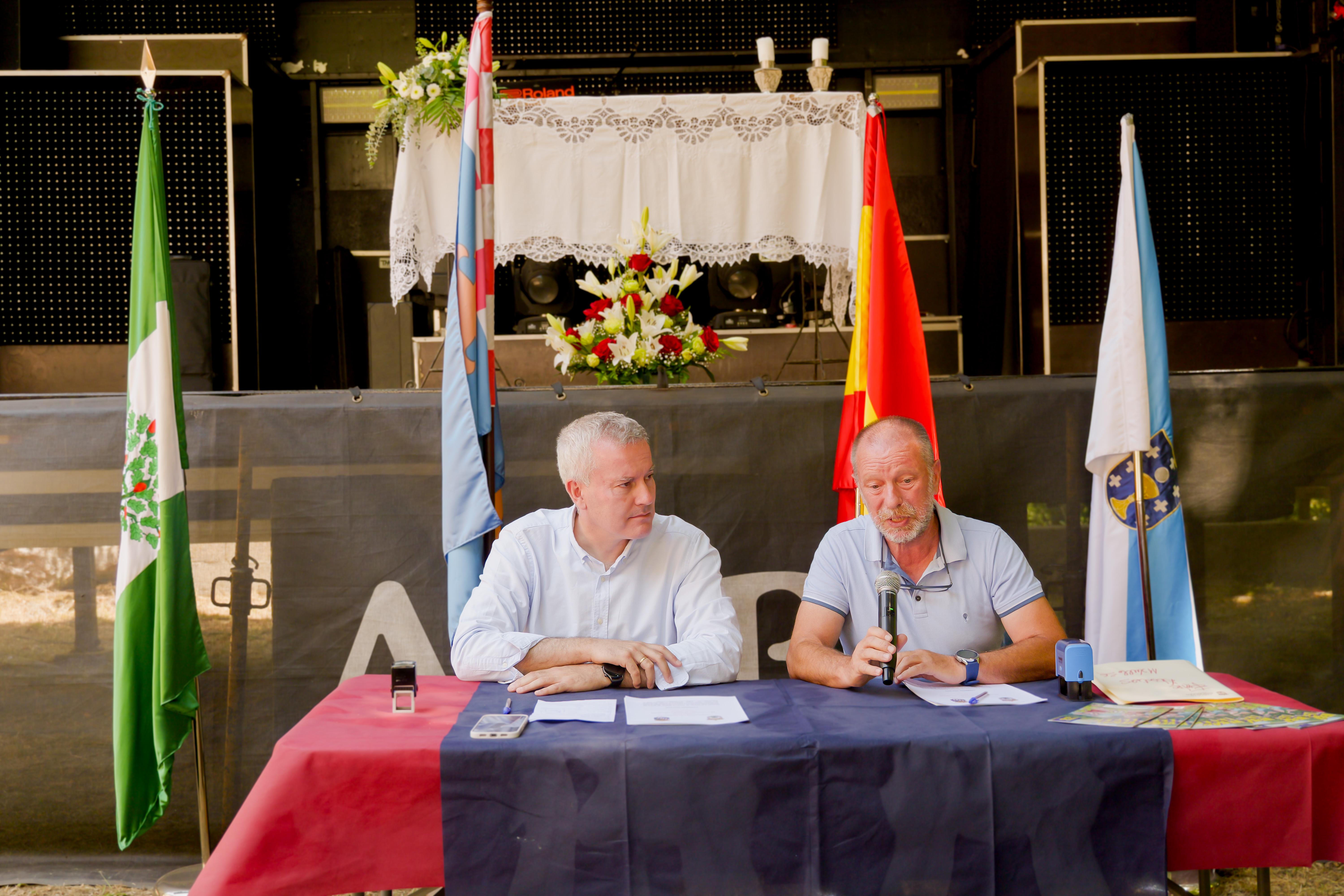 Os Concellos da Caniza e Melón renovan o convenio de colaboración para impulsar o sendeiro histórico «Entre Abadías»