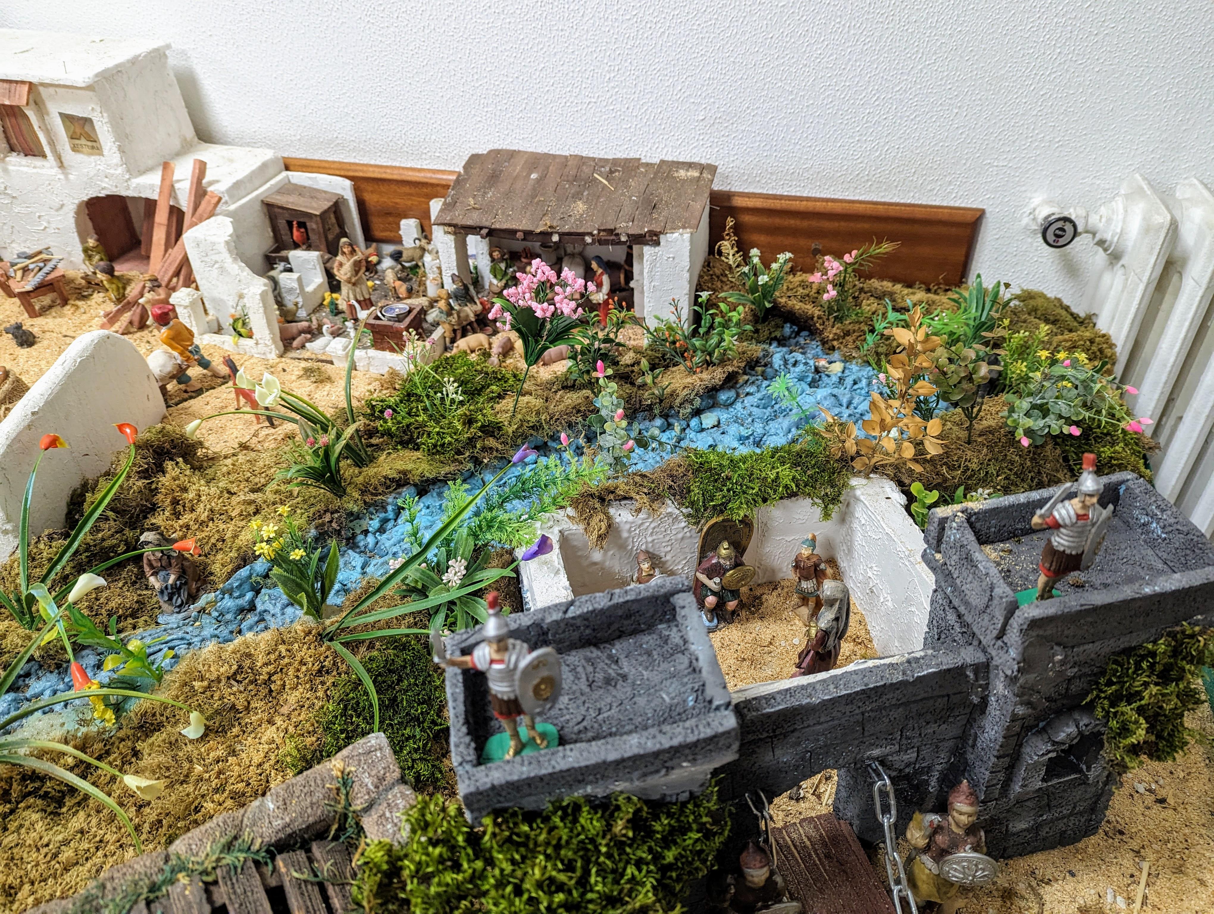 Presentamos o Belen de Nadal que este ano se pode visitar nas oficinas xerais do Concello