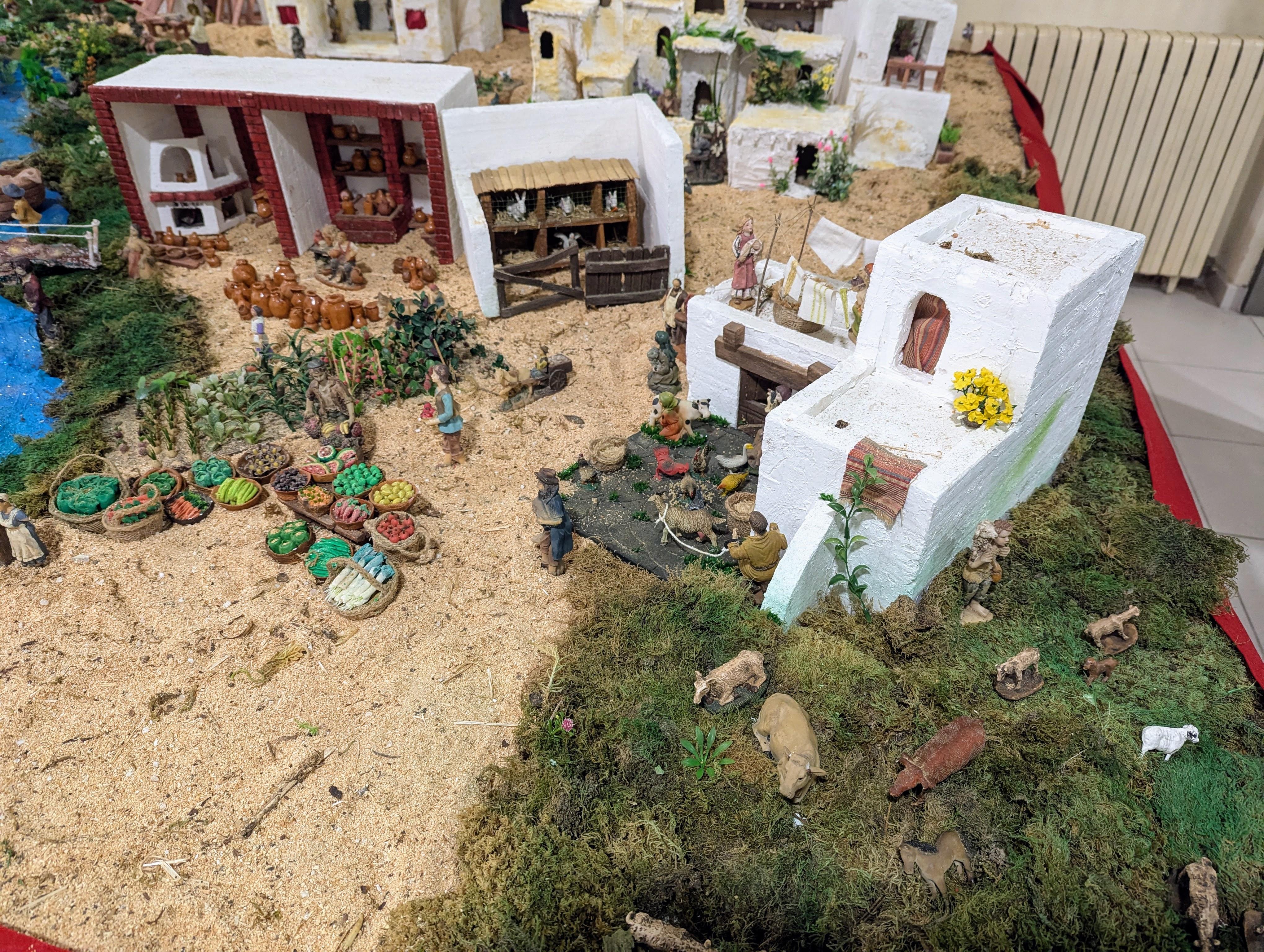 Visitamos o BELEN DE NADAL, instalado neste 2024 no Centro Social da Cañiza ( Praza de Oriente)
