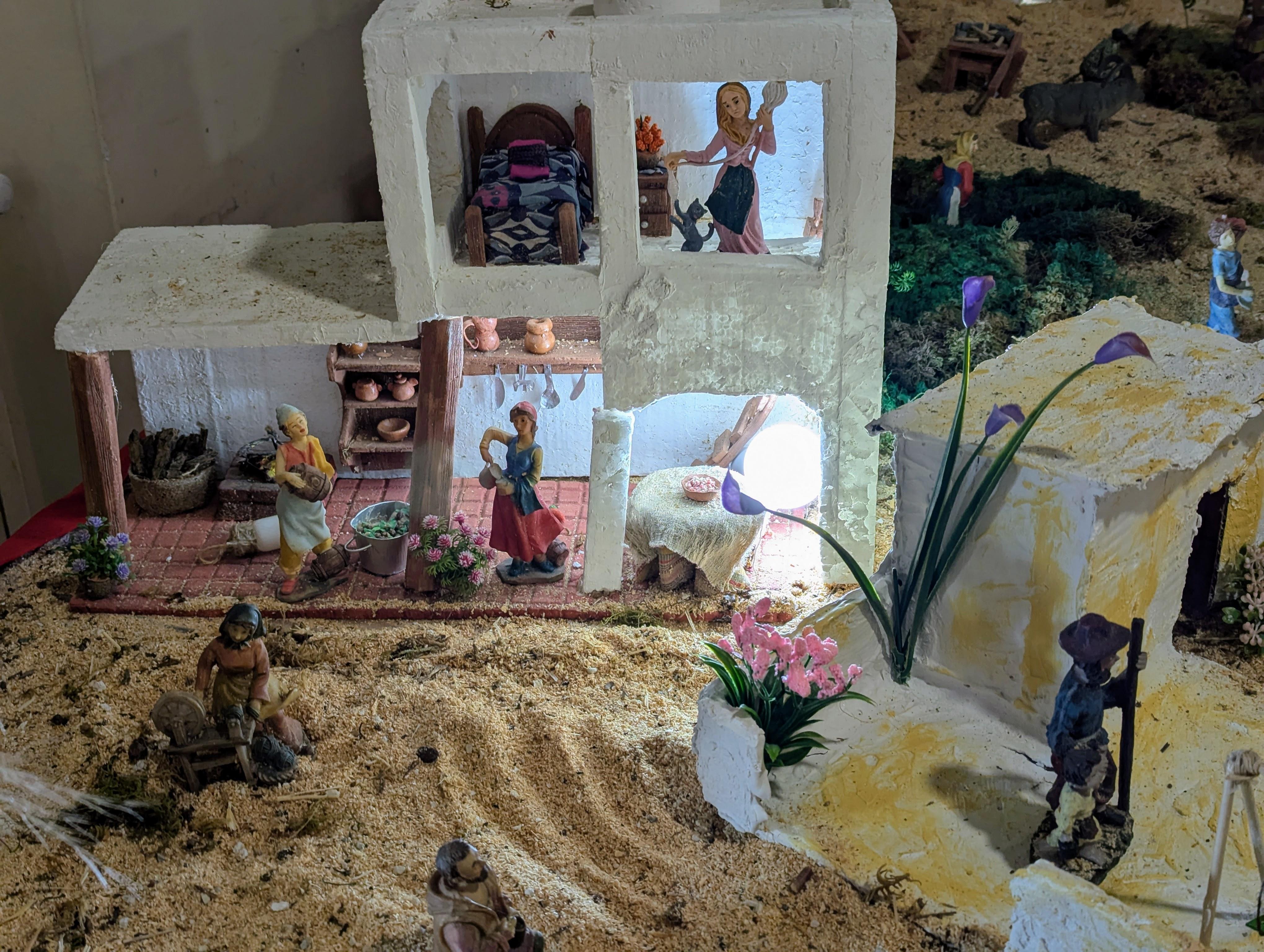 Visitamos o BELEN DE NADAL, instalado neste 2024 no Centro Social da Cañiza ( Praza de Oriente)