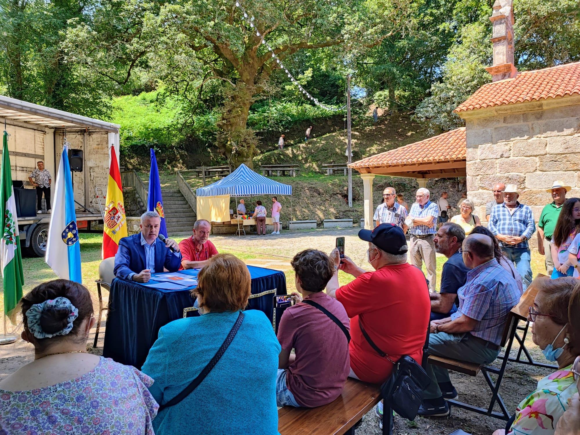 Sinatura do Convenio Intermunicipal entre o Concello de Melón e da Cañiza para relanzar o camiño medieval Entre Abadias