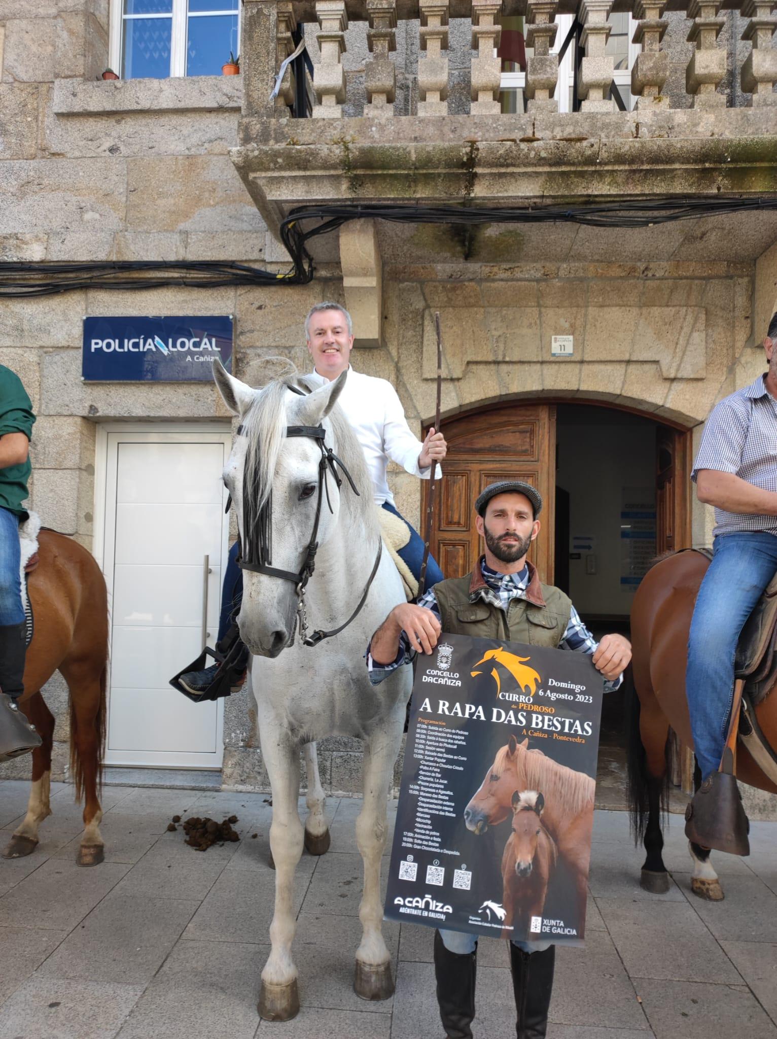 Presentamos o Curro do Pedroso & Rapa das Bestas 2023 que celebraremos na Cañiza o domingo 6 de agosto