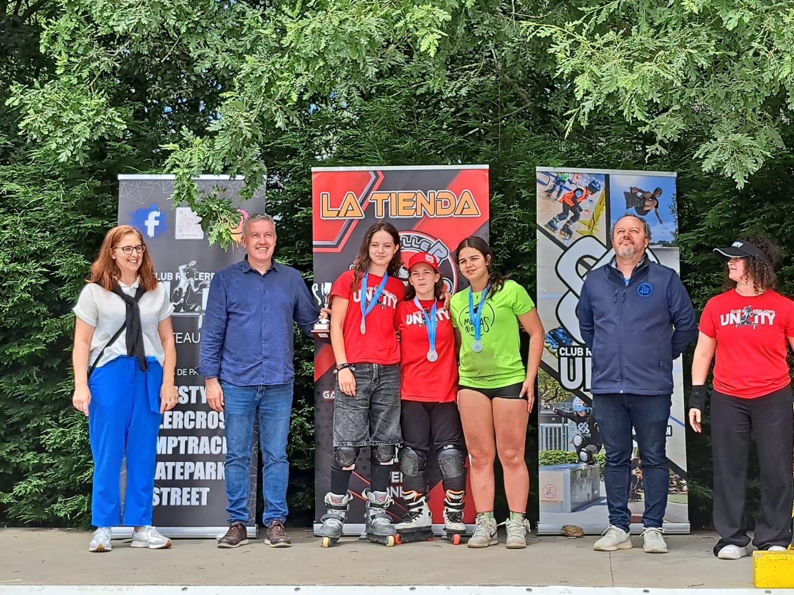 O Skatepark da Cañiza acolleu esta fin de semana a II edición do Campionato Galego de Roller Freestyle Street 2025