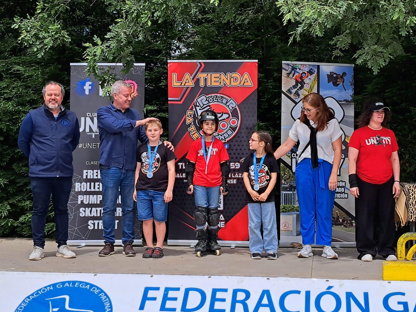 O Skatepark da Cañiza acolleu esta fin de semana a II edición do Campionato Galego de Roller Freestyle Street 2025