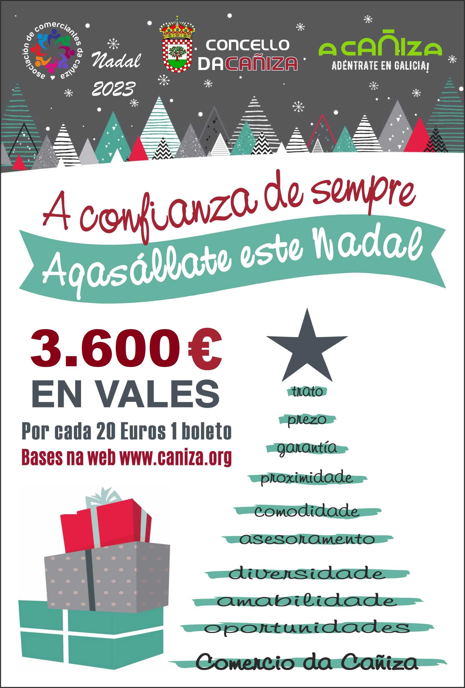 Campaña "A confianza de sempre, agasállate este Nadal 2023"