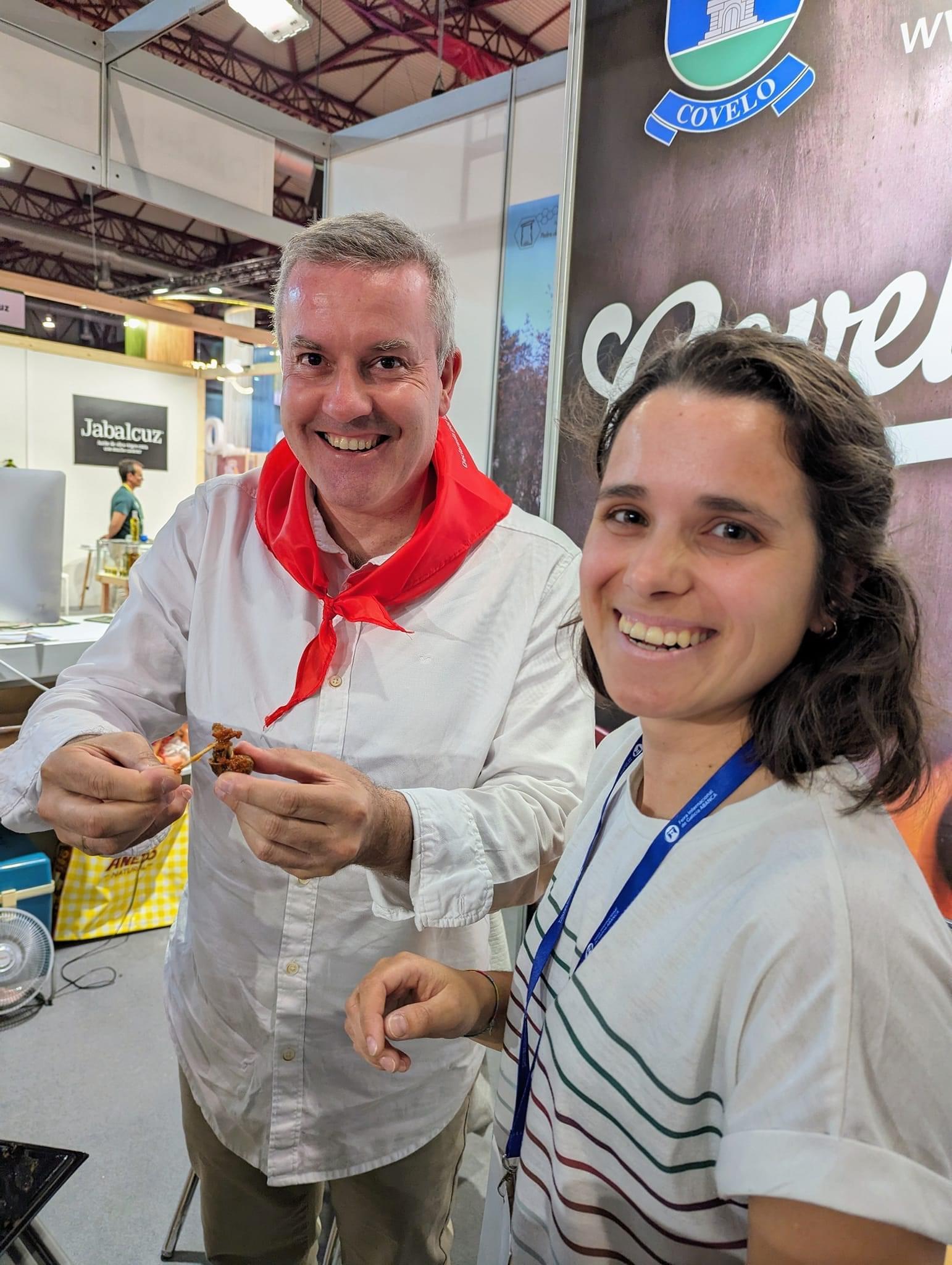 O xamón da Cañiza estivo presente durante esta fin de semana en FESTUR, na 10ª edición da Feira de Festas de Interese Turístico de Galicia