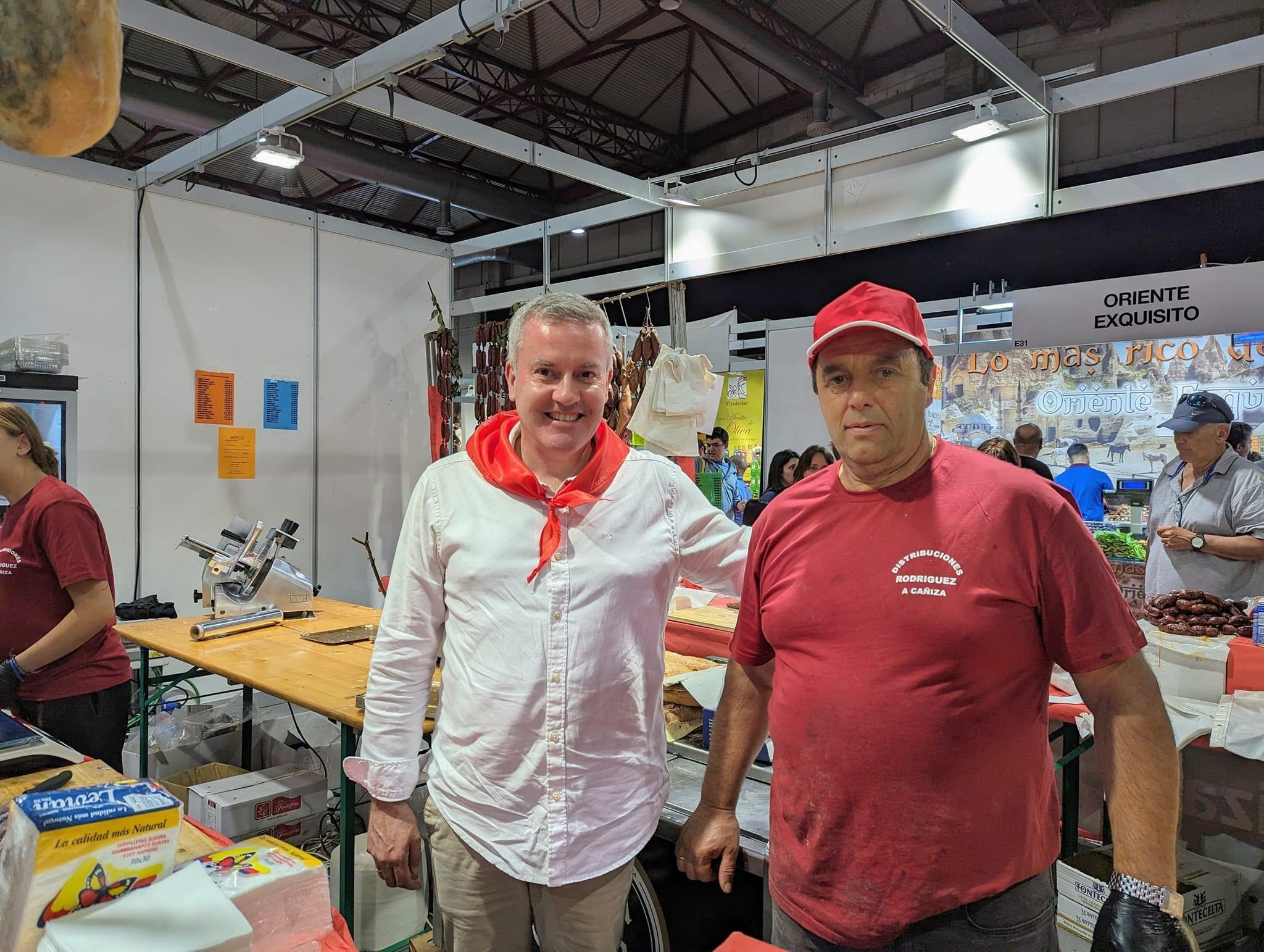 O xamón da Cañiza estivo presente durante esta fin de semana en FESTUR, na 10ª edición da Feira de Festas de Interese Turístico de Galicia
