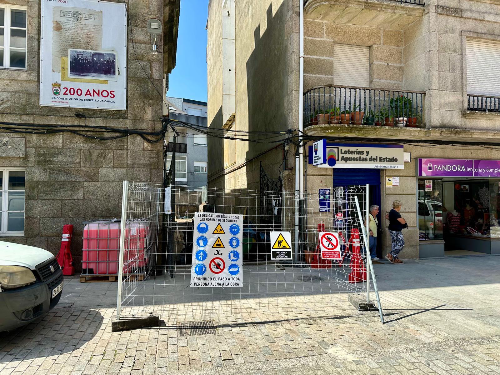 O Alcalde Luis Piña anunciou esta mañá que están a piques de rematar as obras de instalación de xeotermia na Casa Consistorial.