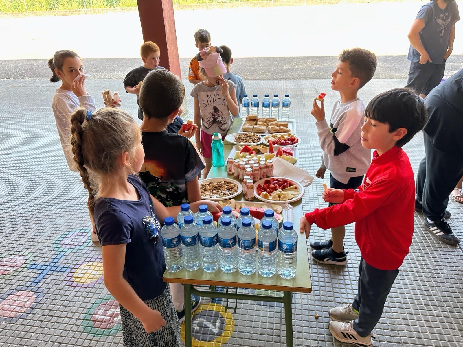 Nova Xornada dos “Almorzos Saudables” co Alumnado do CEIP de Valeixe