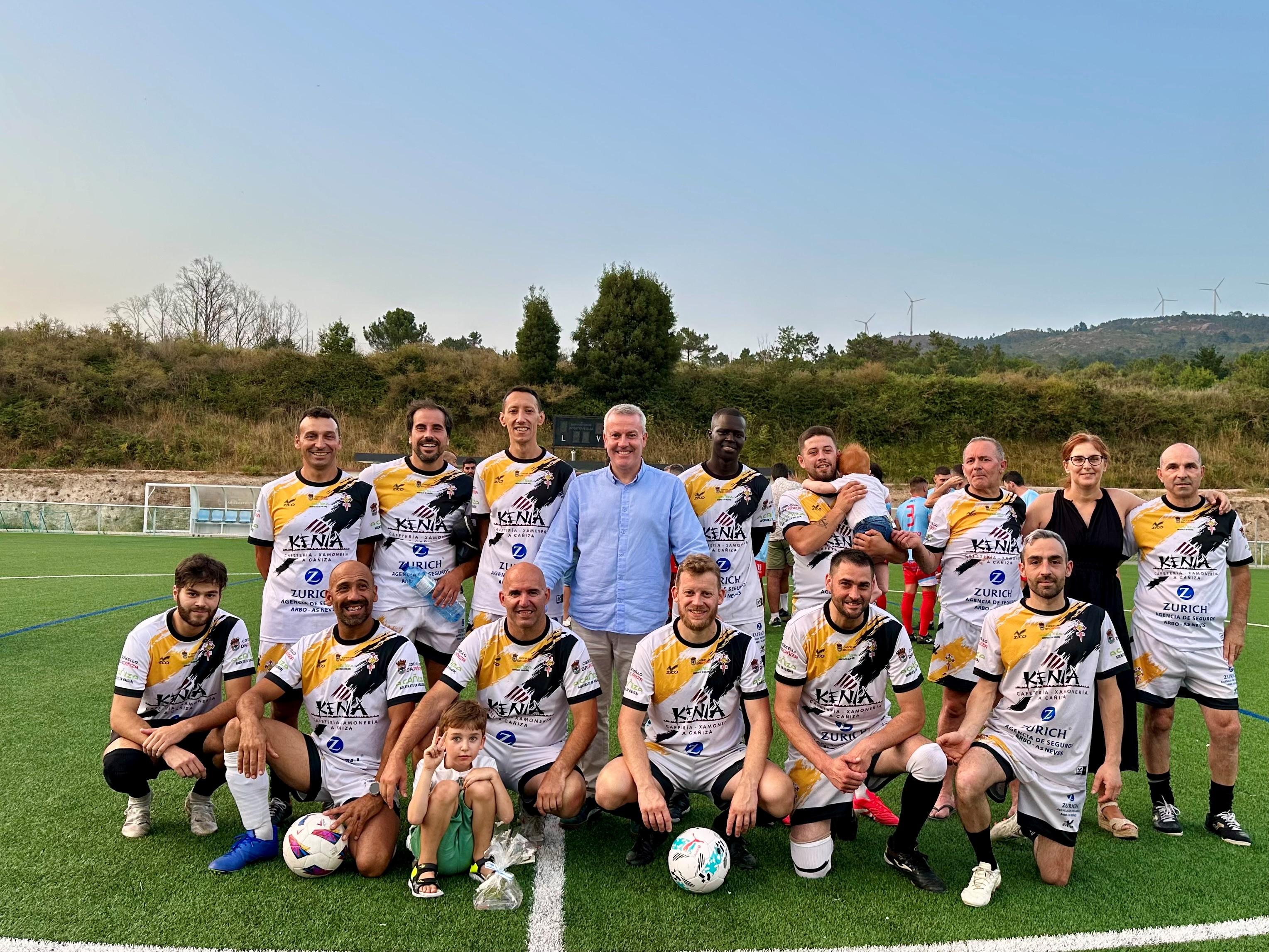 Crónica do Trofeo de Fútbol de Veteranos celebrado no campo de fútbol de Augas Férreas o 2 e 3 de agosto