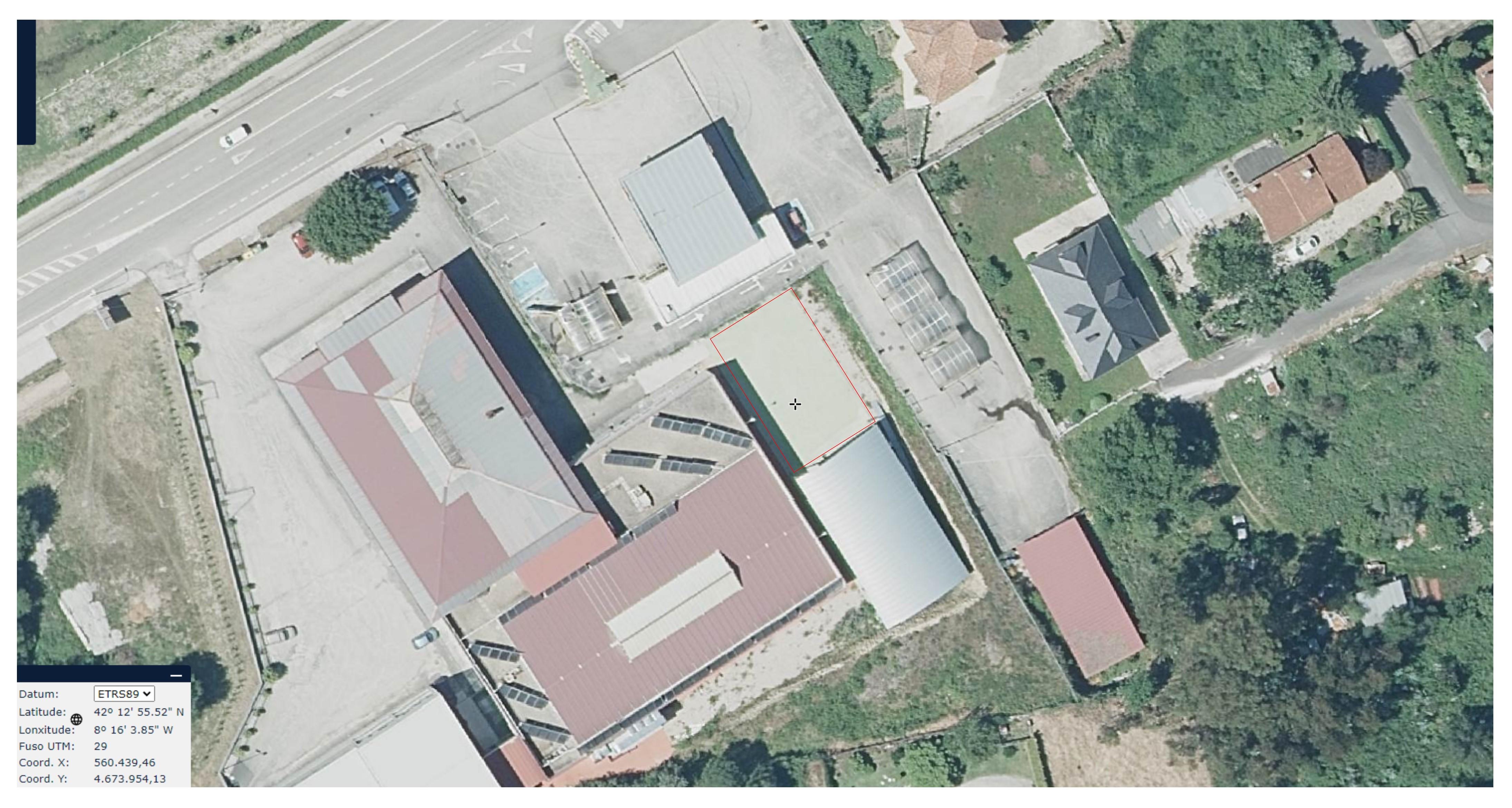 Hoxe visitamos a nova pista de padel, subvencionada ao 100% pola Xunta de Galicia cunha axuda de  42.997,08 €