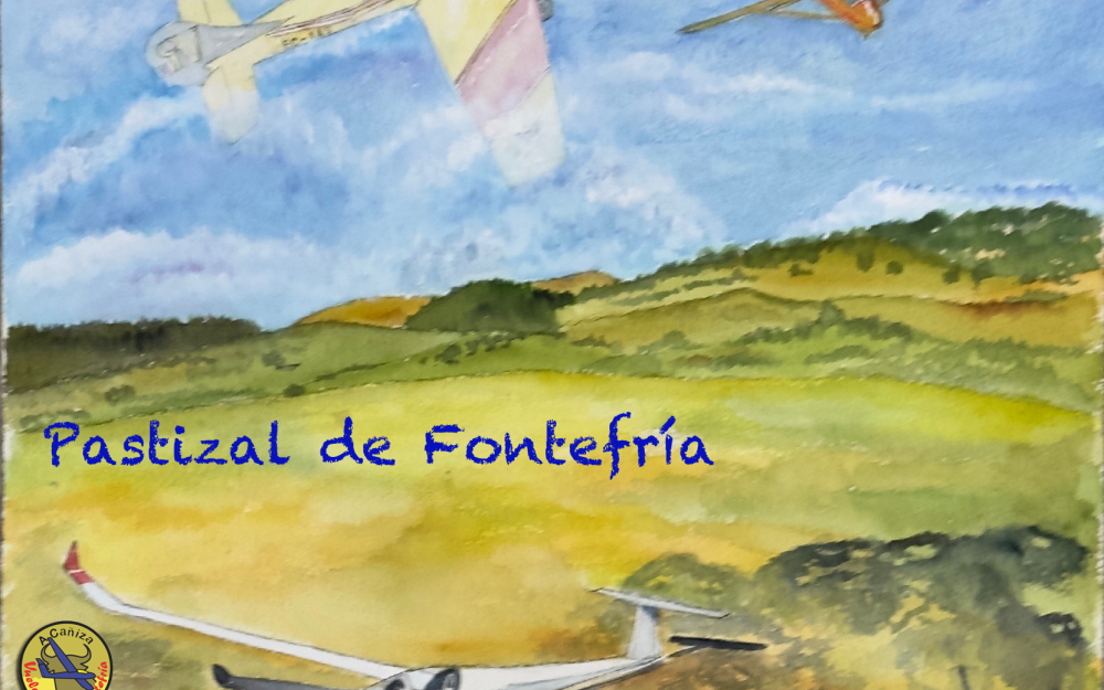 Campeonato Gallego de Aeromodelismo en la categoría F3Q de Grandes planeadores con remolque mediante avión a motor,