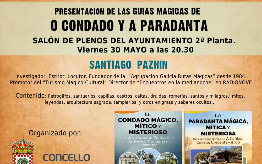Presentación do libro « GUÍAS MÁGICAS DE O CONDADO Y A PARADANTA»