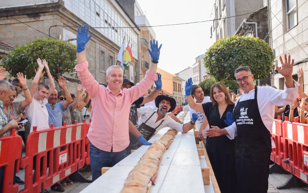 O Concello da Cañiza logra dous novos récords nas Festas do Xamón