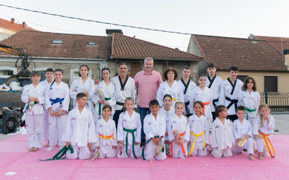 Exhibición d@s alumn@s da Escola Municipal de TAEKWONDO.