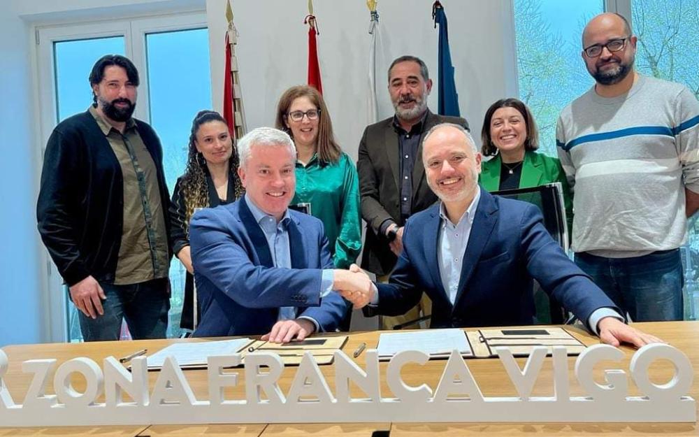 Zona Franca firma co Concello da Cañiza un convenio para desenvolver un novo parque empresarial de 846.000 metros cadrados