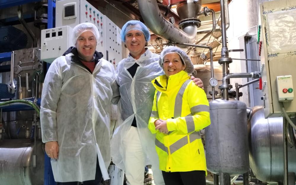 O Alcalde visita a empresa «Specialty Marine Products And Ventures S.l.», 