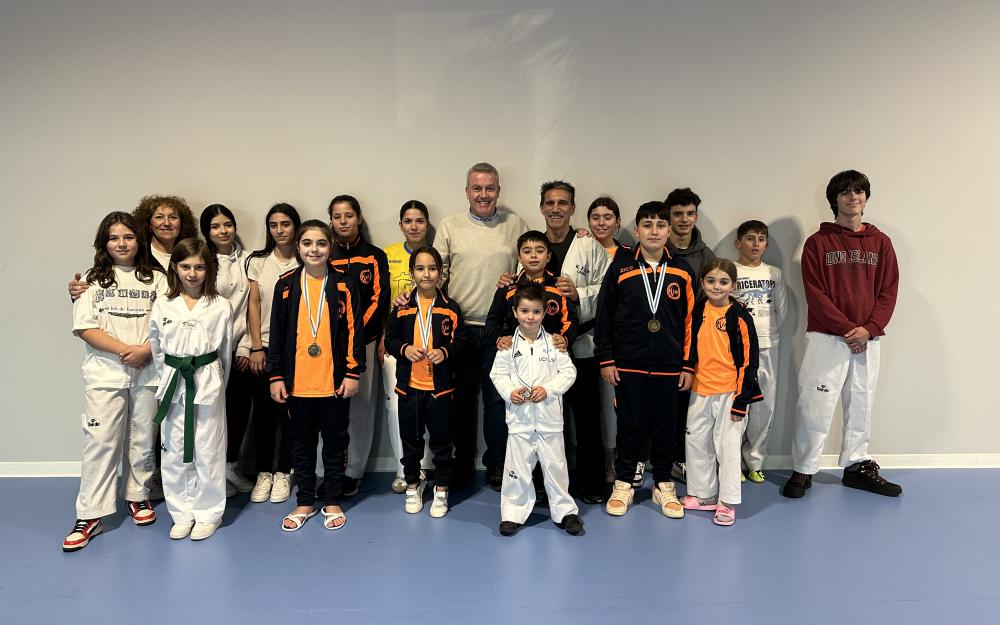 Os alumnos de Taekwondo da Cañiza volven a conseguir novos triunfos na Copa Xunta de Técnica 2024 celebrada en Nigrán