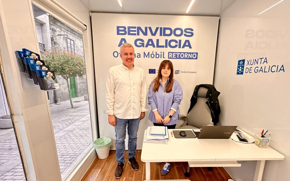 A unidade móbil da Oficina Integral de Asesoramento e Seguimento ao Retorno da Xunta de Galicia visita  hoxe A Cañiza
