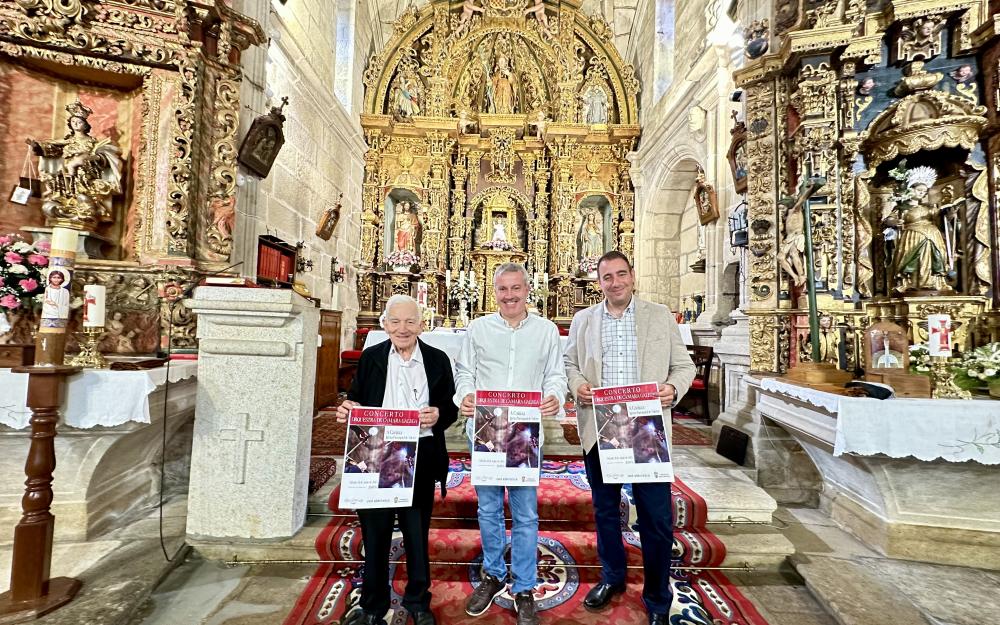 A Cañiza inaugura o ciclo musical do 40º aniversario de Rede Eléctrica Española cun concerto de alto nivel en Santa Cristina de Valeixe