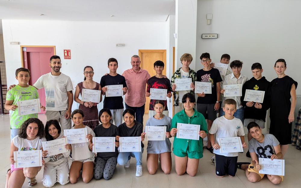Clausuramos o curso de  «ofimática e iniciación ao diseño e impresión en 3D» para estudantes de Eso e Bacharelato